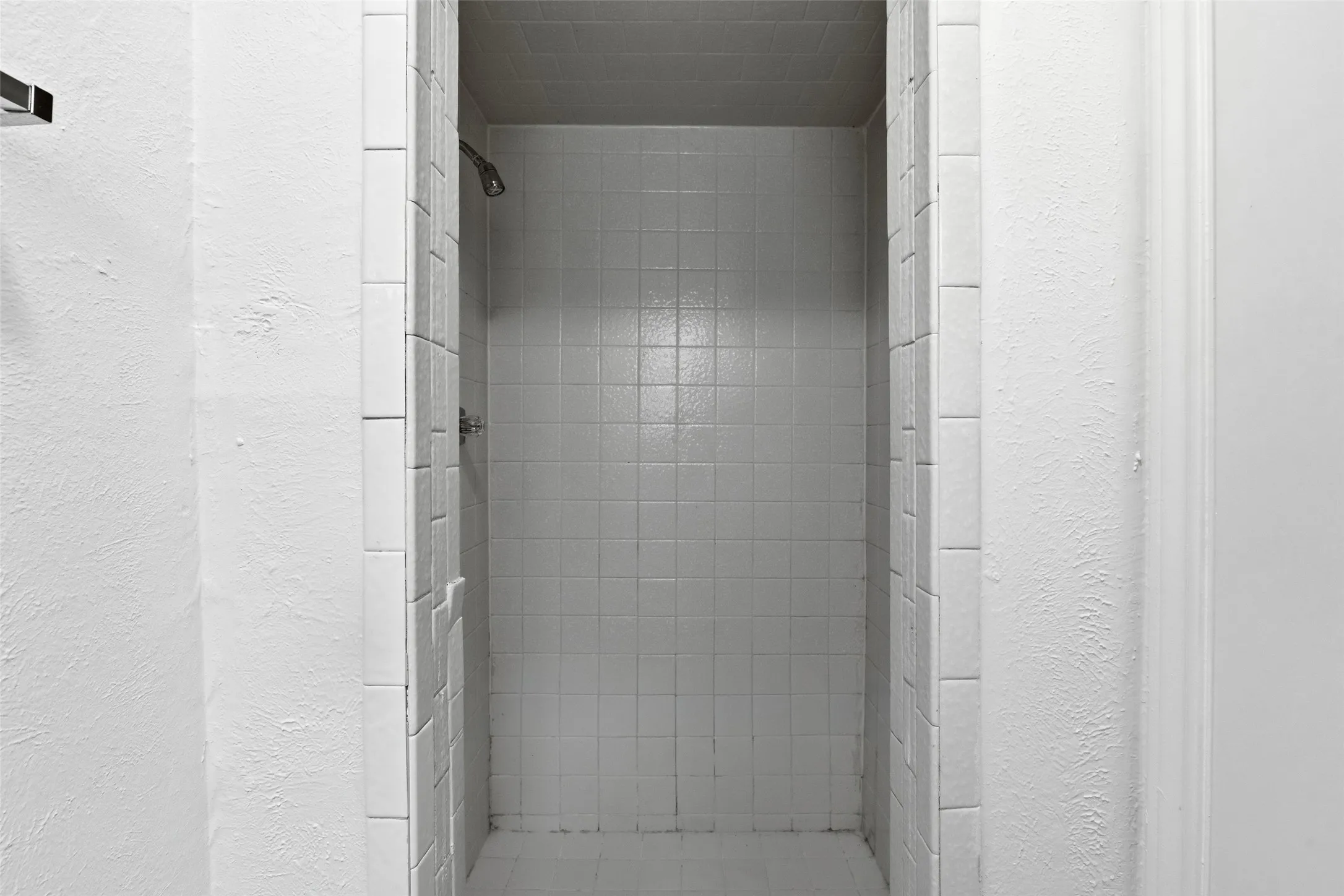 Shower in the primary bathroom