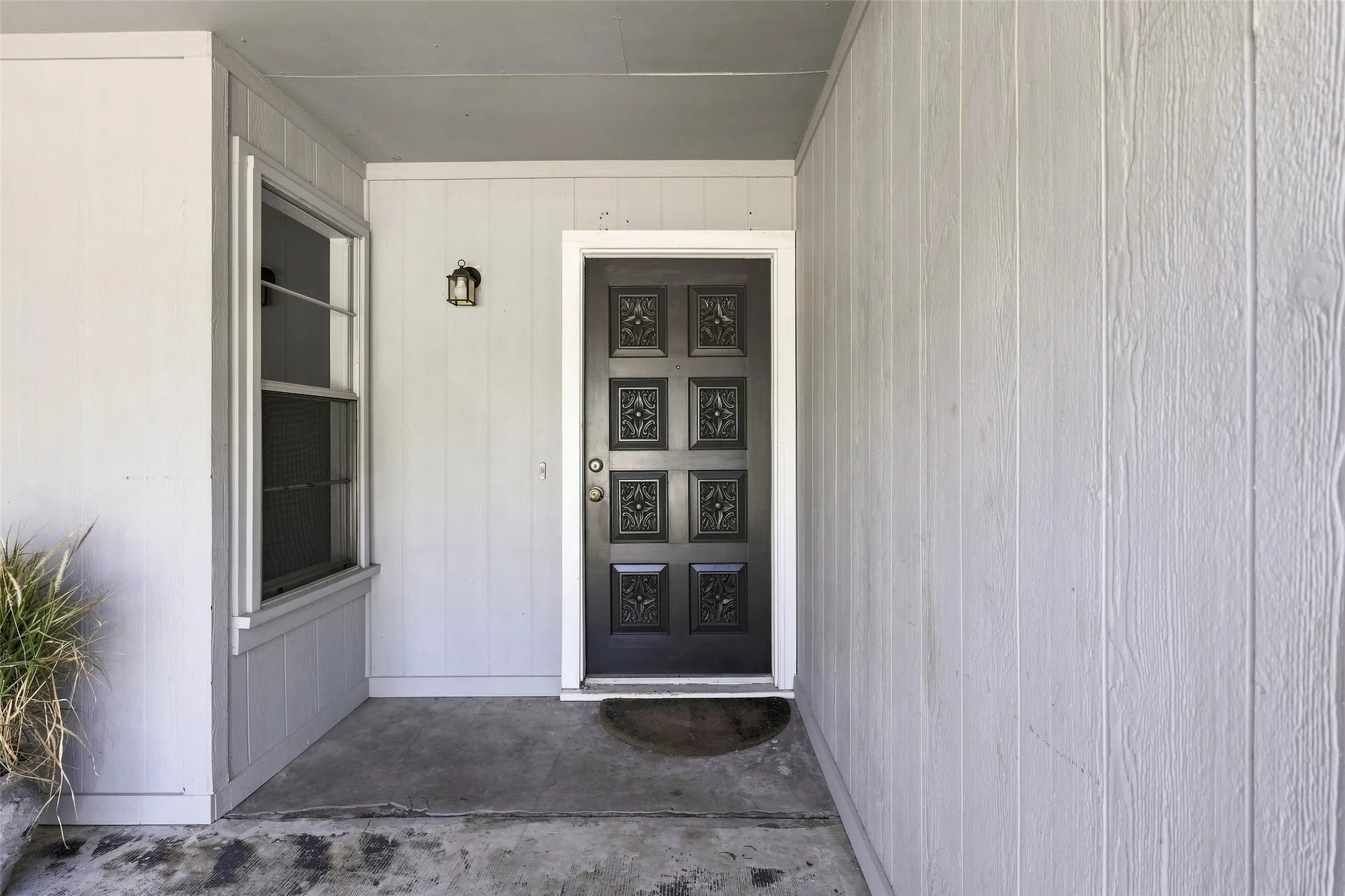 Beautiful wood front door