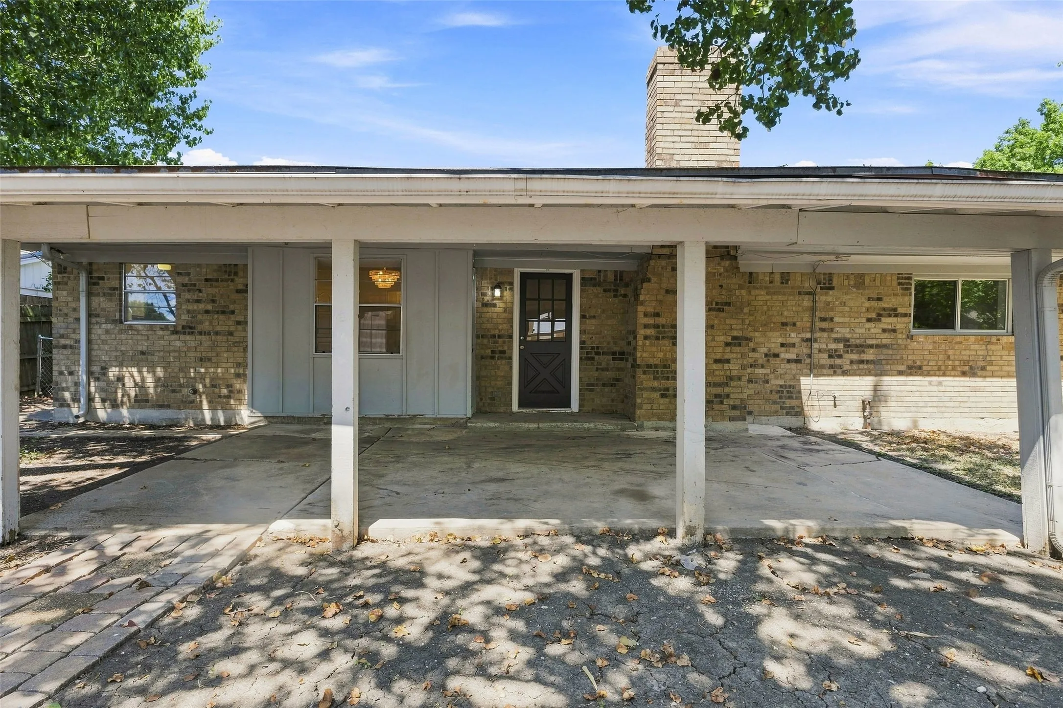 Great back patio for entertaining or relaxing