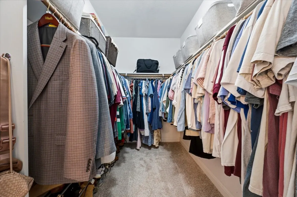 Primary bedroom closet