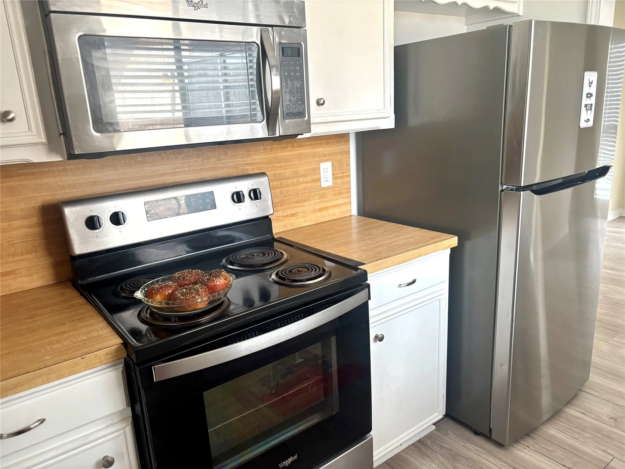 Kitchen is equipped with all appliances.