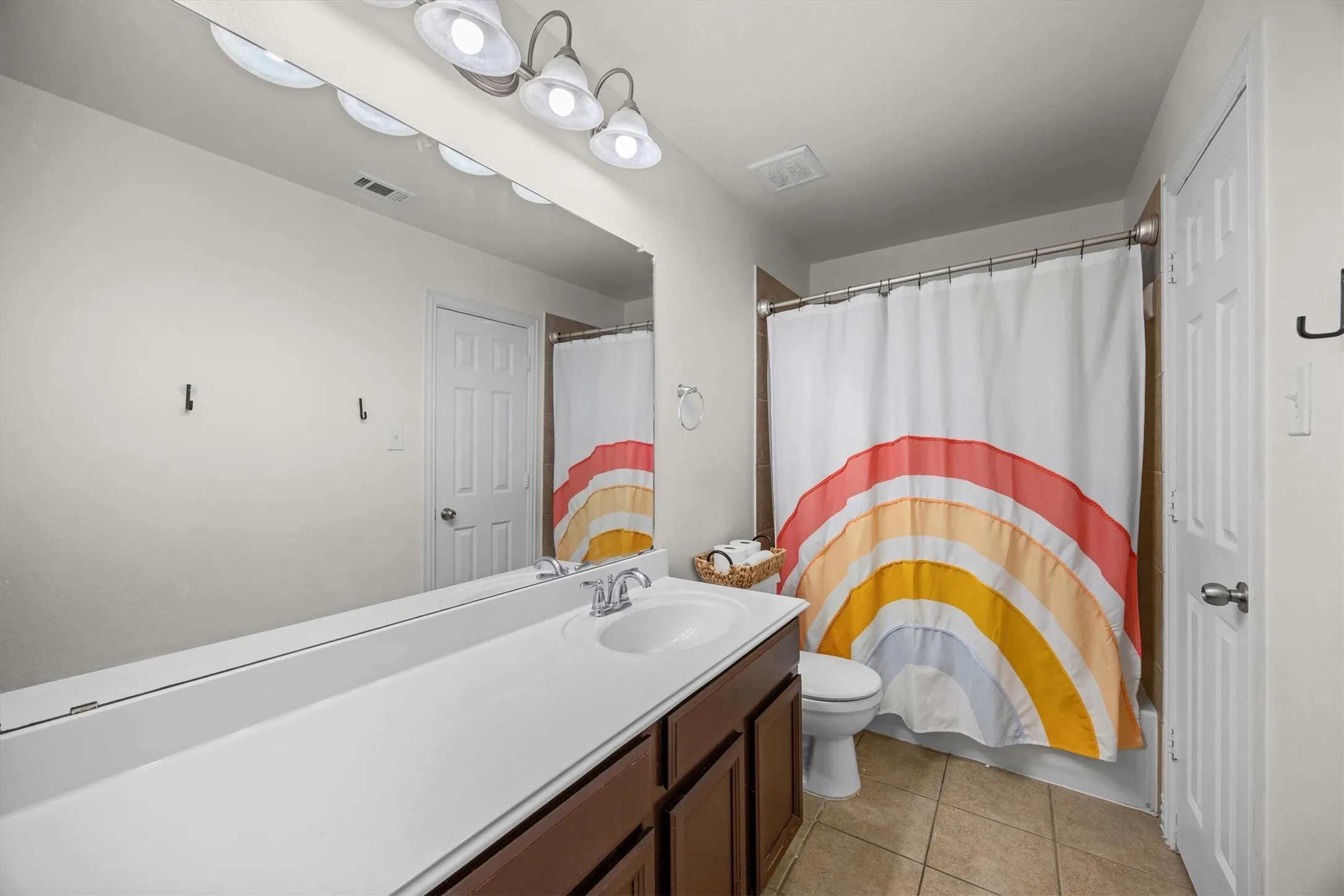 Upstairs bathroom.
