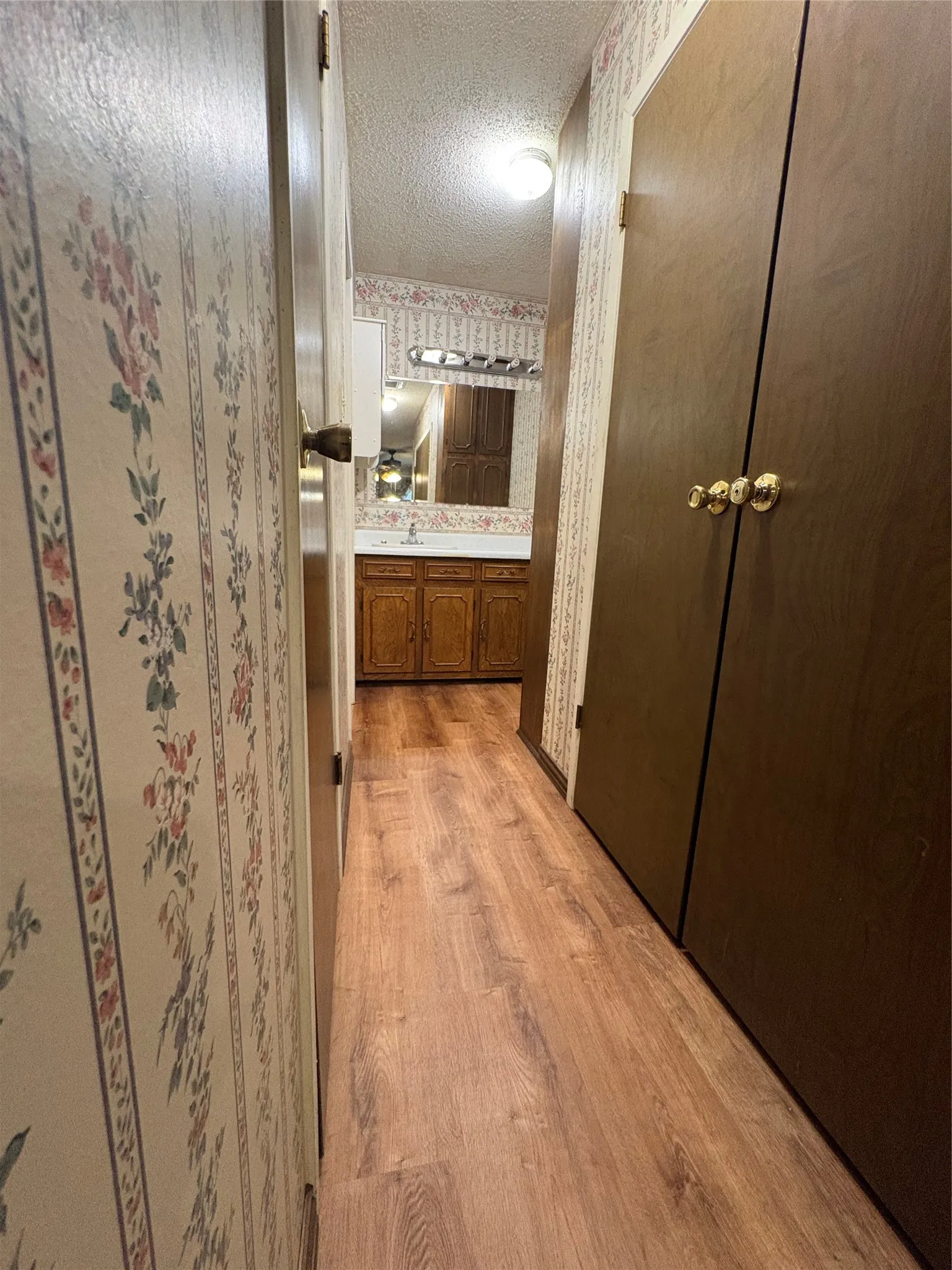 Bathroom for the Primary Bedroom. Large closet.  Shower - tub - toilet - sink.  Linen closet.