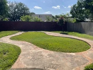 Oversized yard