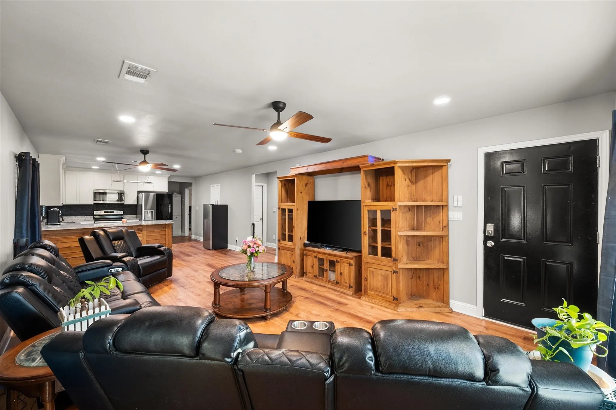 Open concept living room