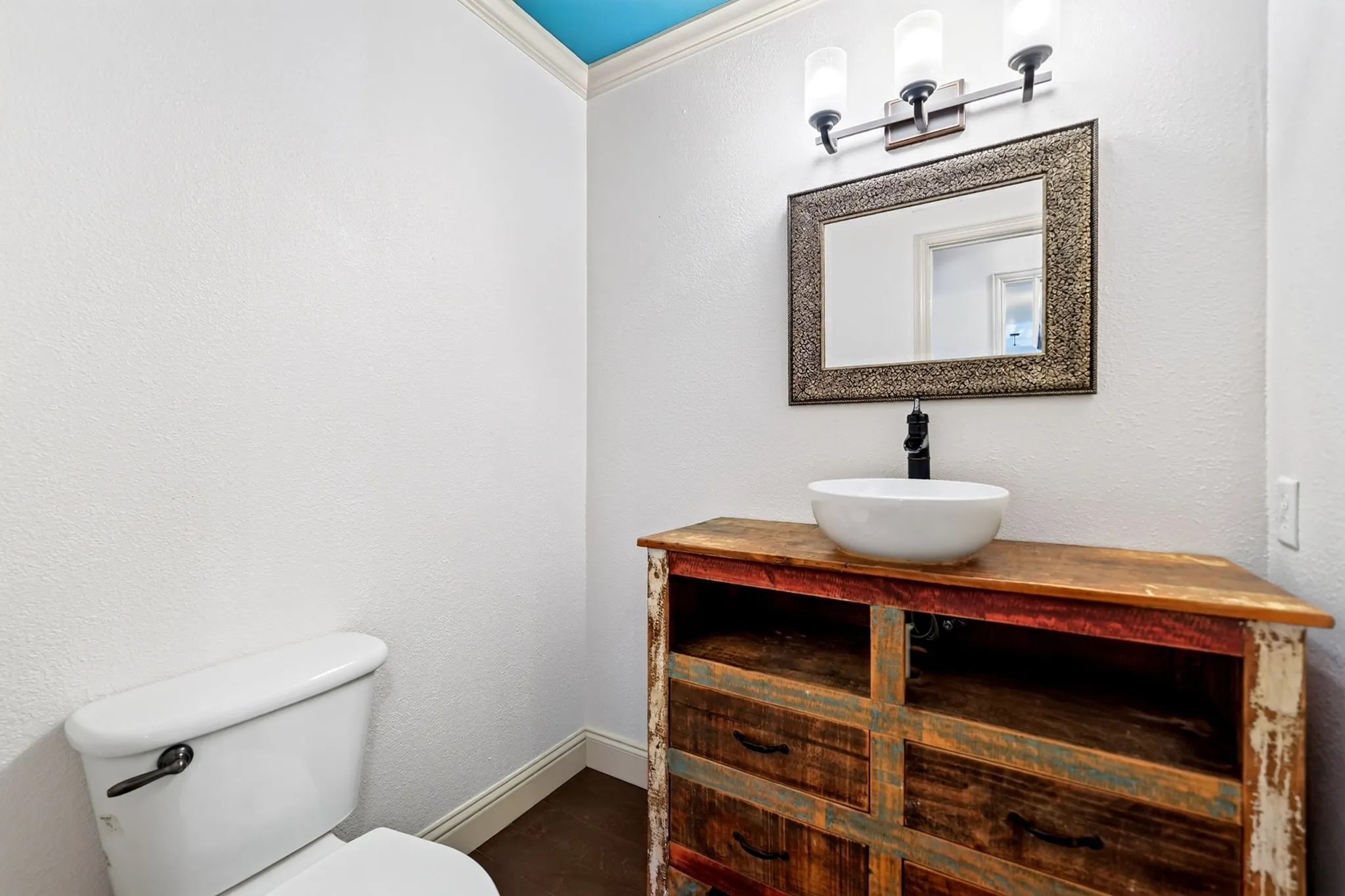 Half bathroom on main floor