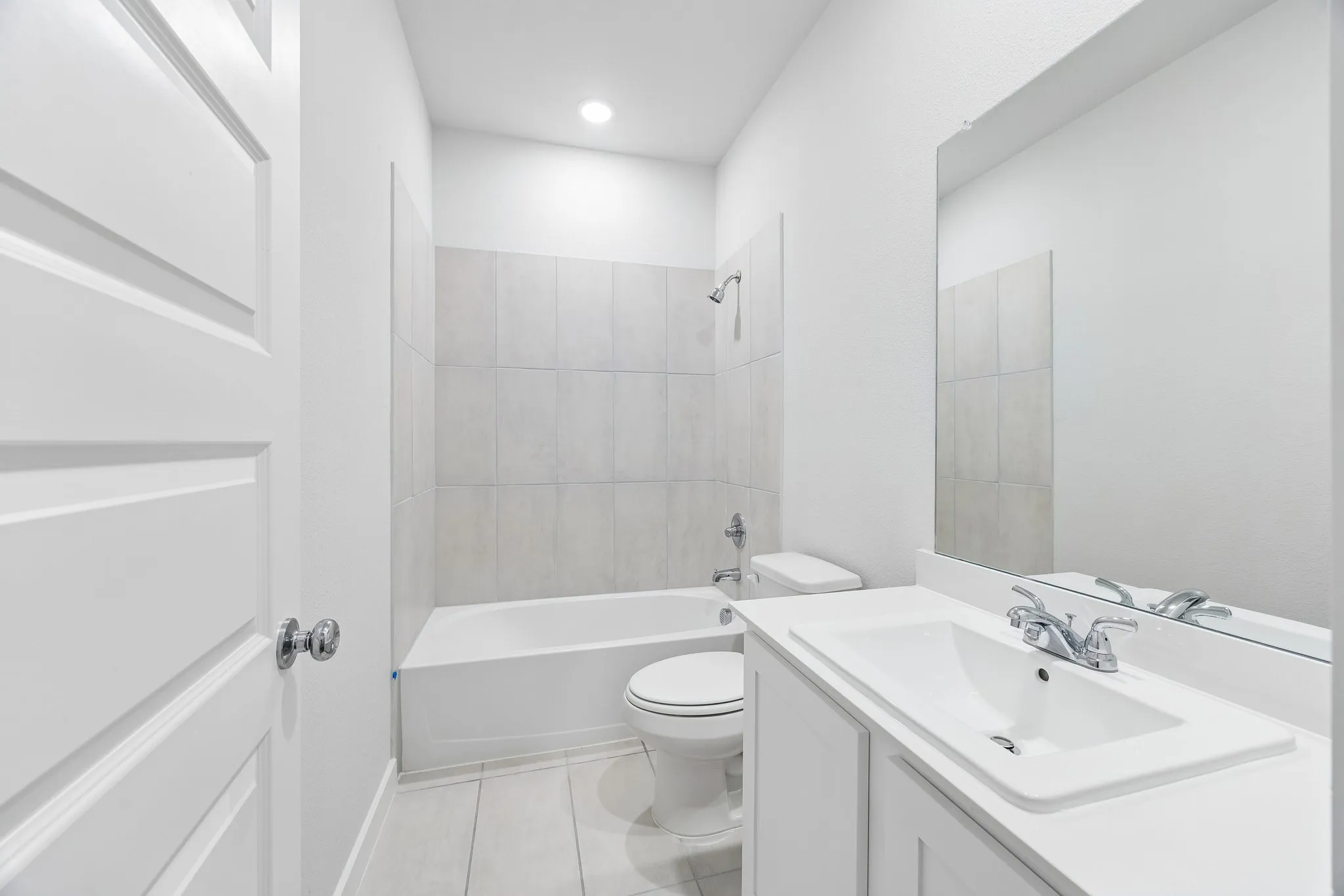 Bathroom in the Cedar home plan by Trophy Signature Homes – REPRESENTATIVE PHOTO