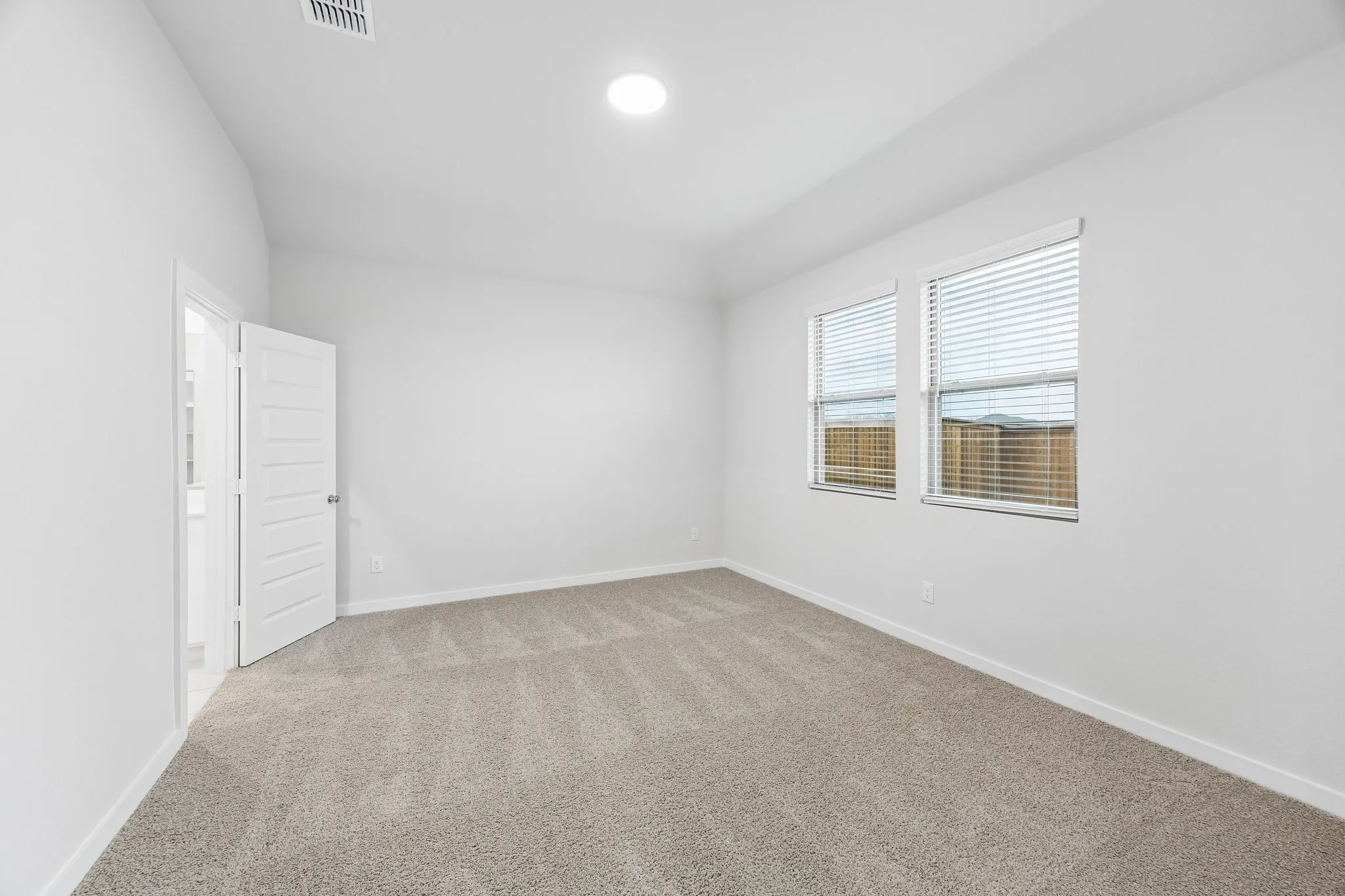 Primary Suite in the Cedar home plan by Trophy Signature Homes – REPRESENTATIVE PHOTO