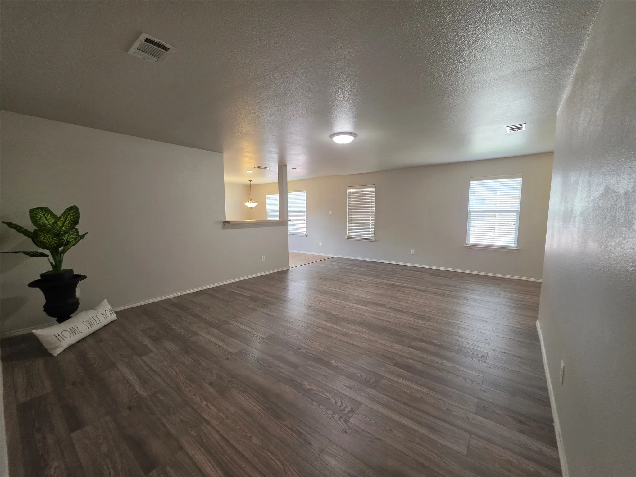 Living Room view from hallway