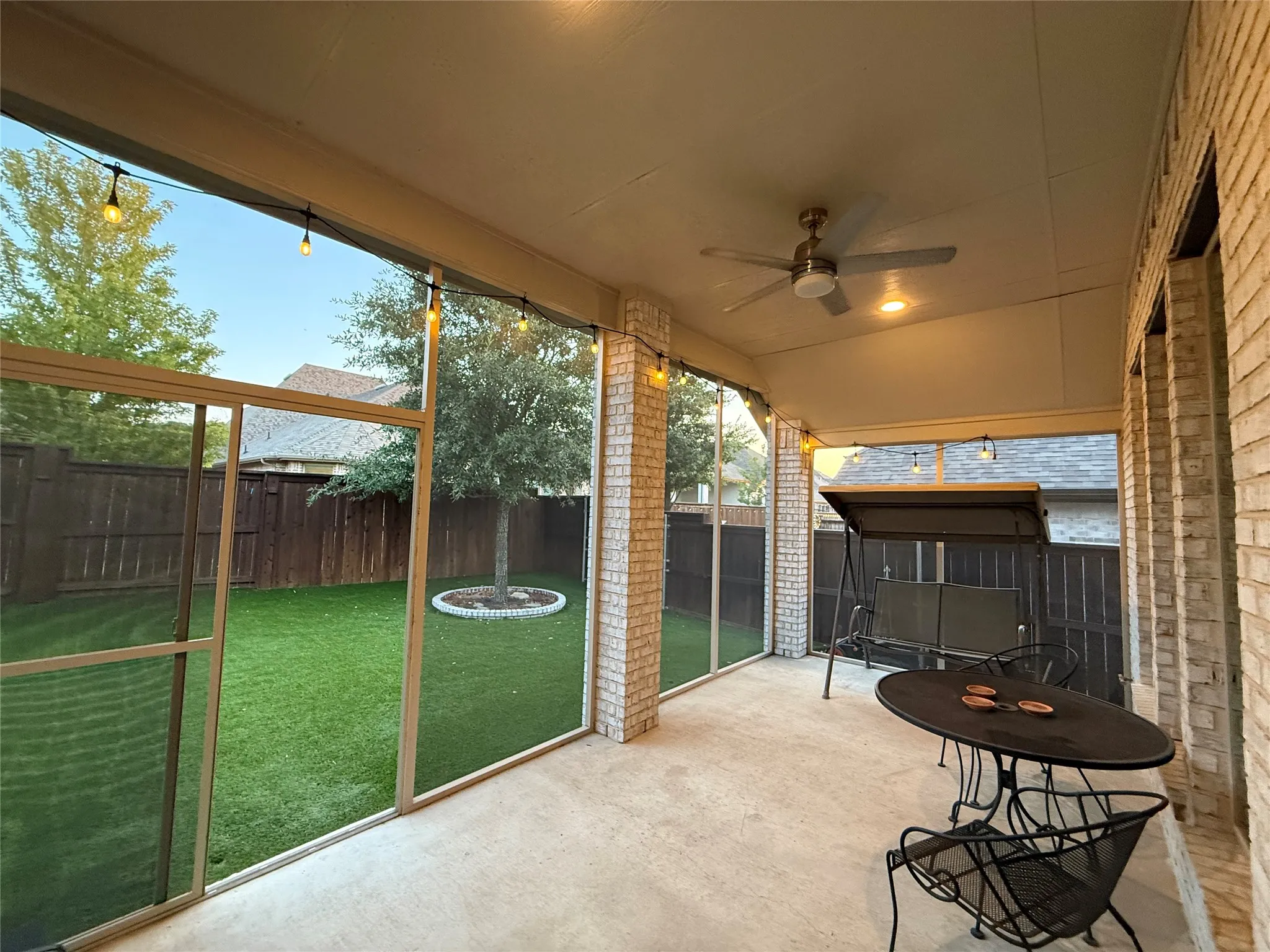 Screened In Patio