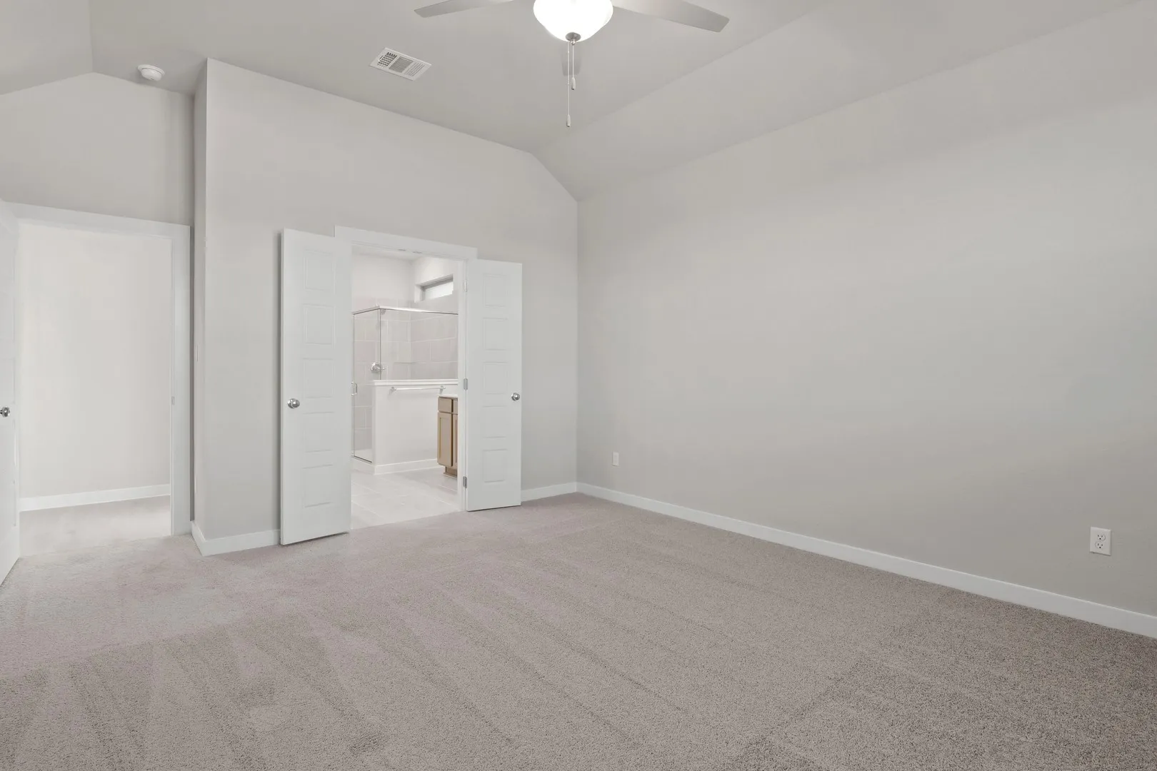 Primary suite in the Willow home plan by Trophy Signature Homes – REPRESENTATIVE PHOTO