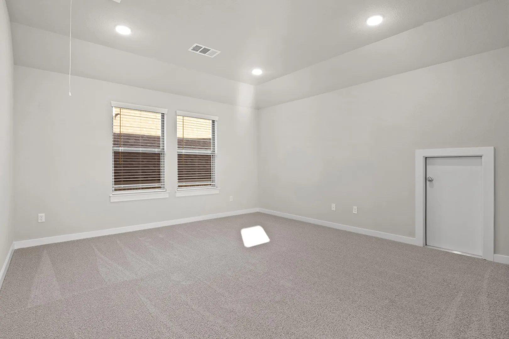 Bedroom in the Willow home plan by Trophy Signature Homes – REPRESENTATIVE PHOTO