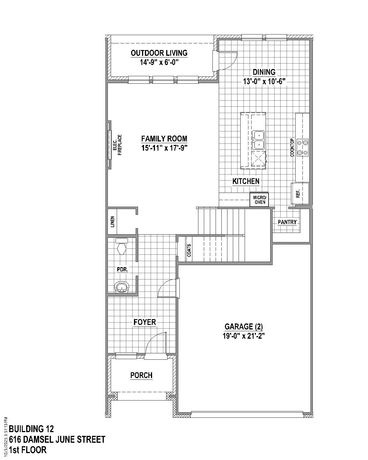 1st level floor plan