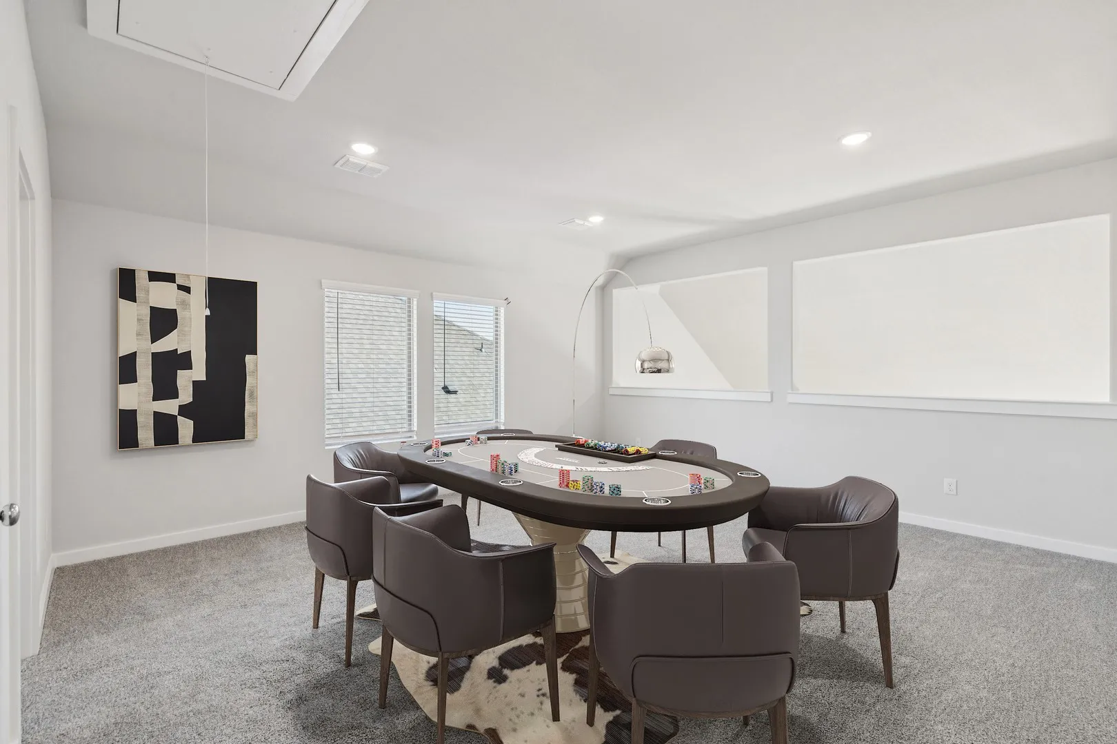 Game Room in the Winters home plan by Trophy Signature Homes – REPRESENTATIVE PHOTO