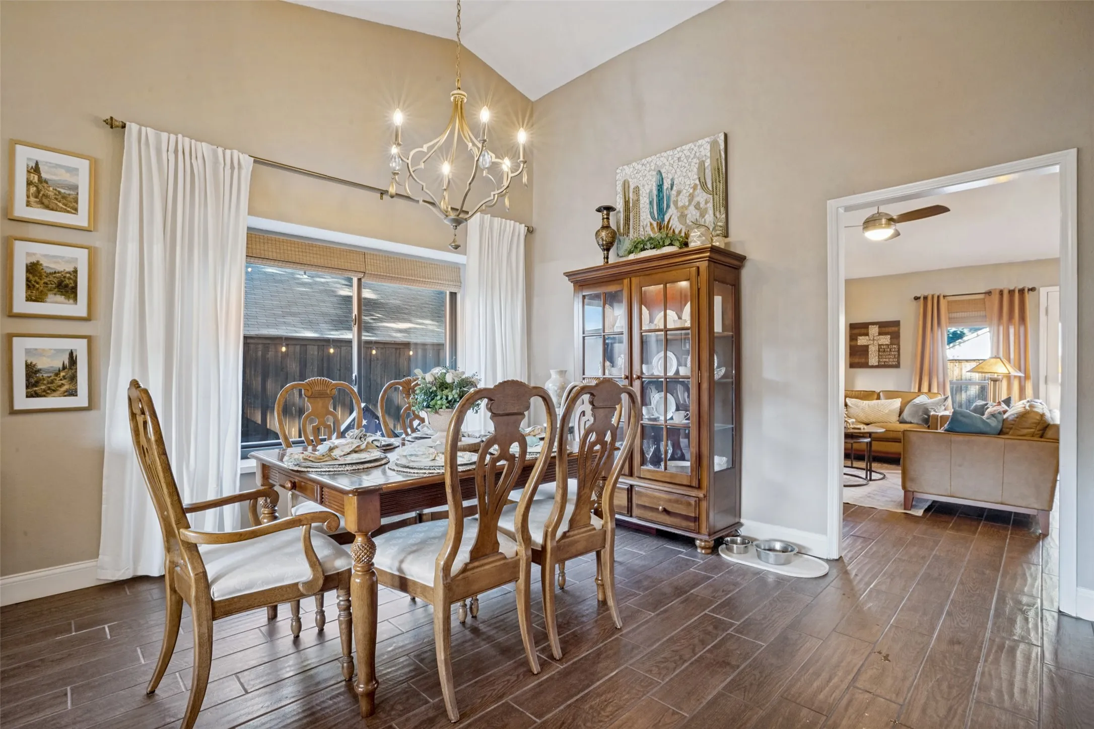 Just in time for the holidays!  Make memories with your family around your dining room table this year.