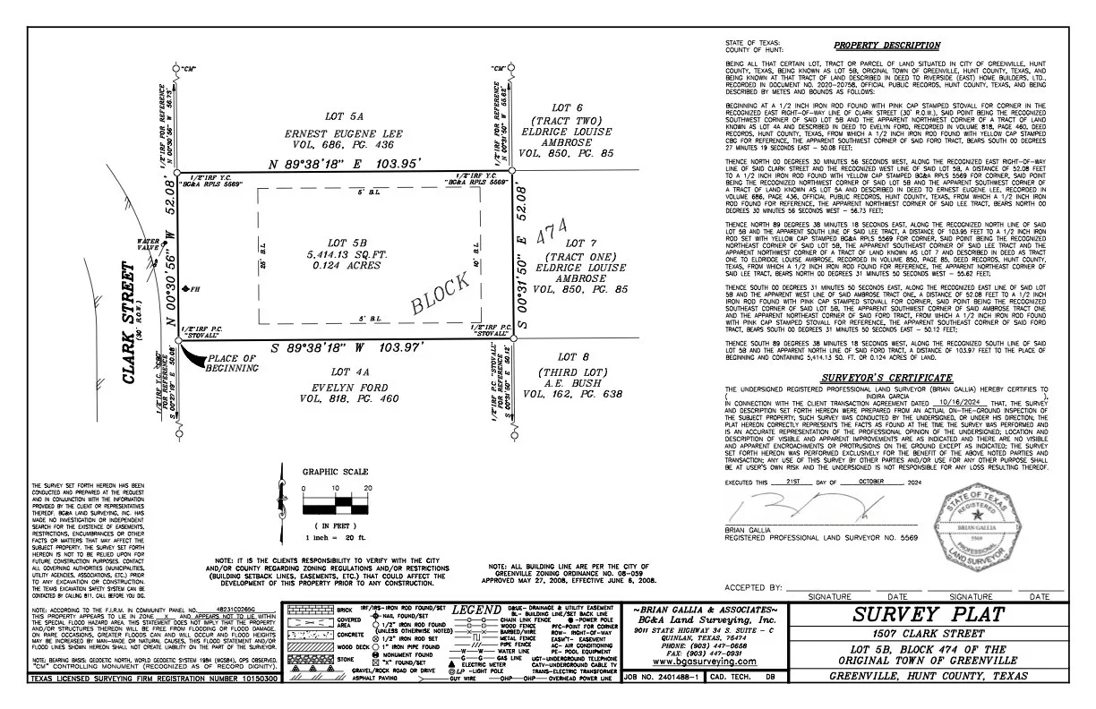 Unimproved Land For Sale in Hunt County , 1507 Clark Street, Greenville, Texas 75401, 0, 0, Garage spaces, 0 Sqft, built in 0, mls#21378488, Real Estate Agent in Greenville, Homes For Sale in Hunt county, Homes For Sale in Greenville, Realtor in Greenville Texas, Real Estate Brokerage Independent Realty Texas, Luminita Cordes Realtor
