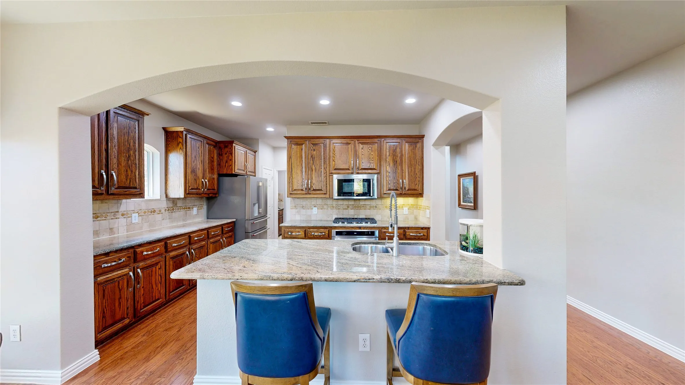 Kitchen view 1