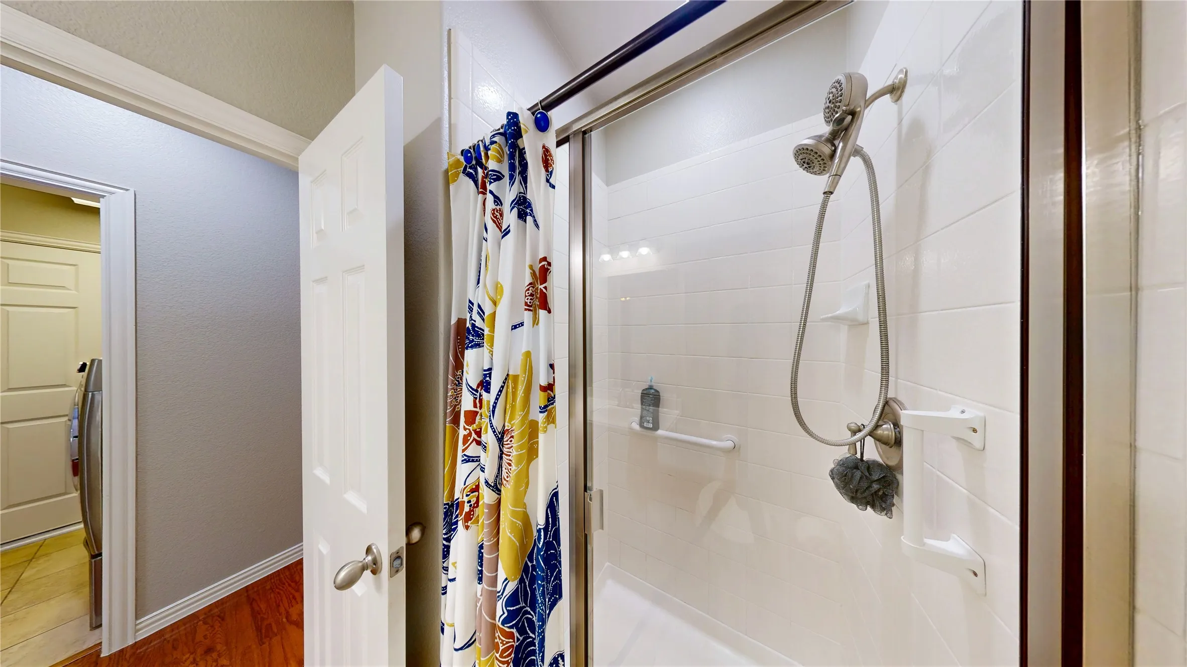 Bathroom 2 with walk-in shower on 1st floor