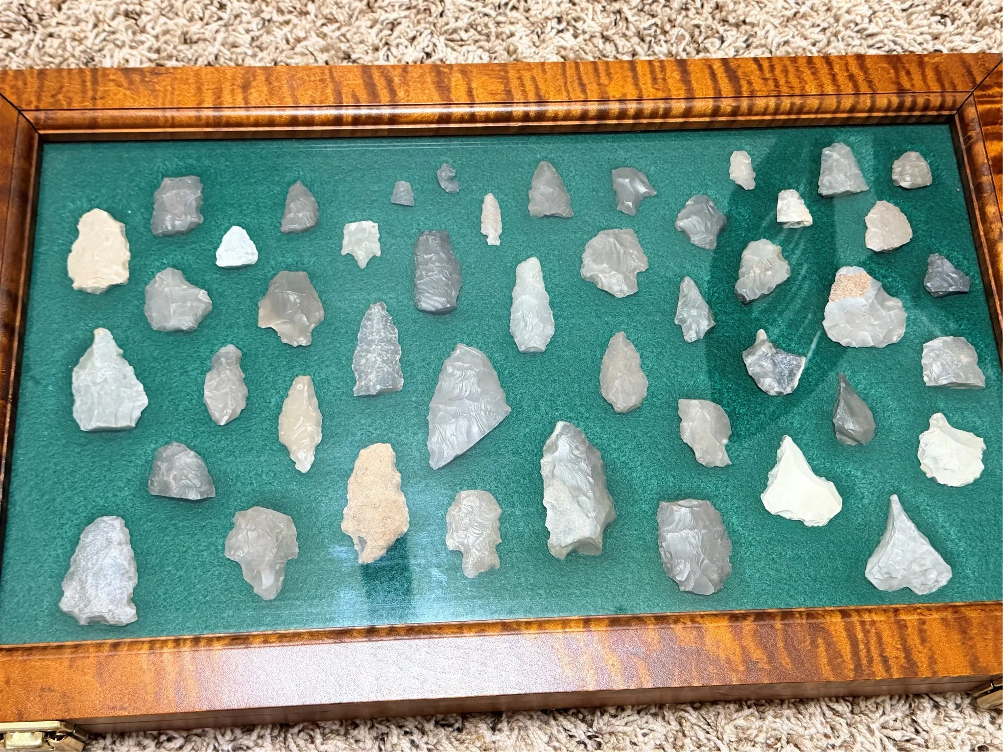 Arrowheads found on ranch
