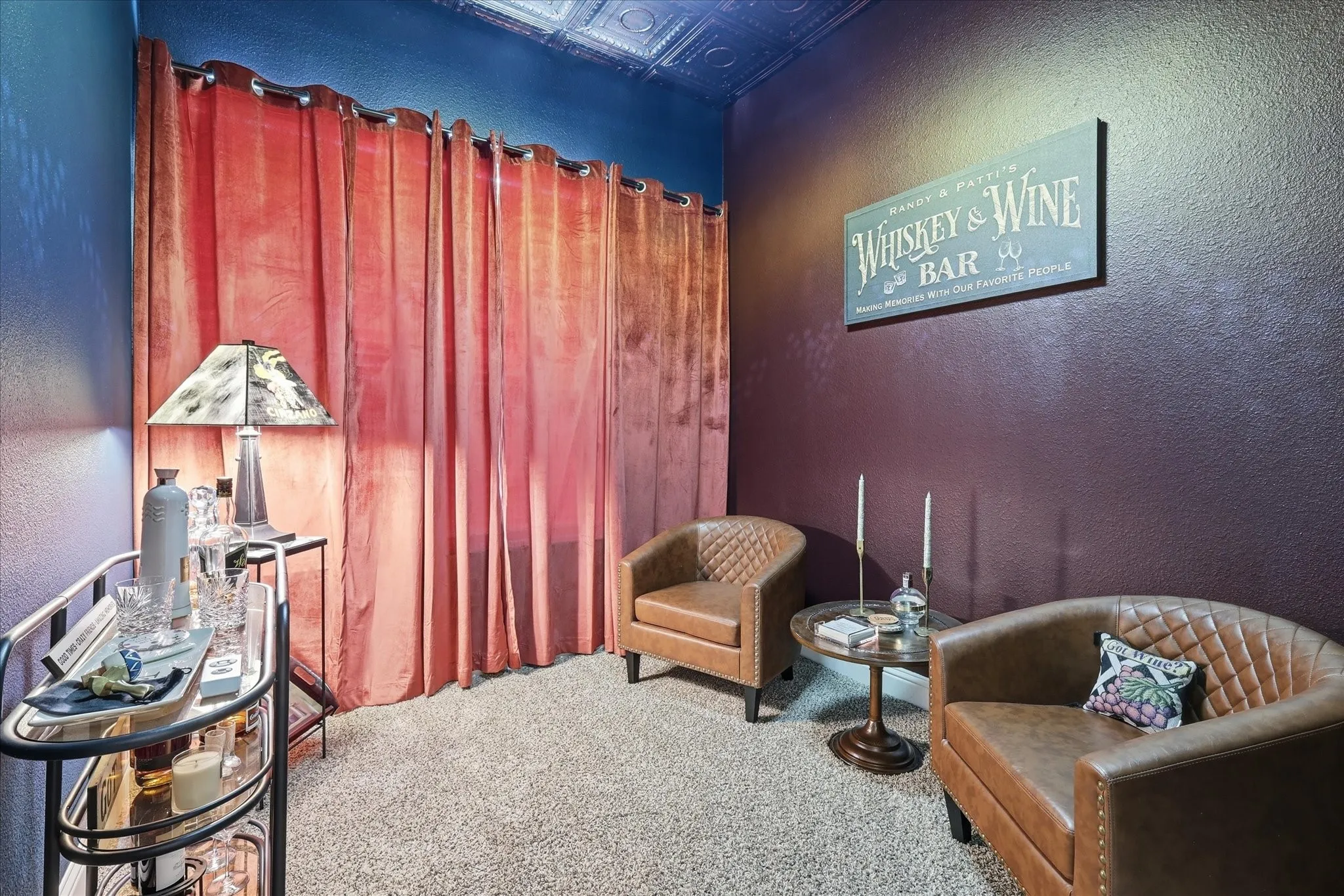 Now this is a conversation starter. A moody, intimate bonus space makes the perfect whiskey room, wine lounge, reading retreat,incredible storage room or private​​‌​​​​‌​​‌‌​‌‌​​​‌‌​‌​‌​‌​​​‌​​ hideaway.