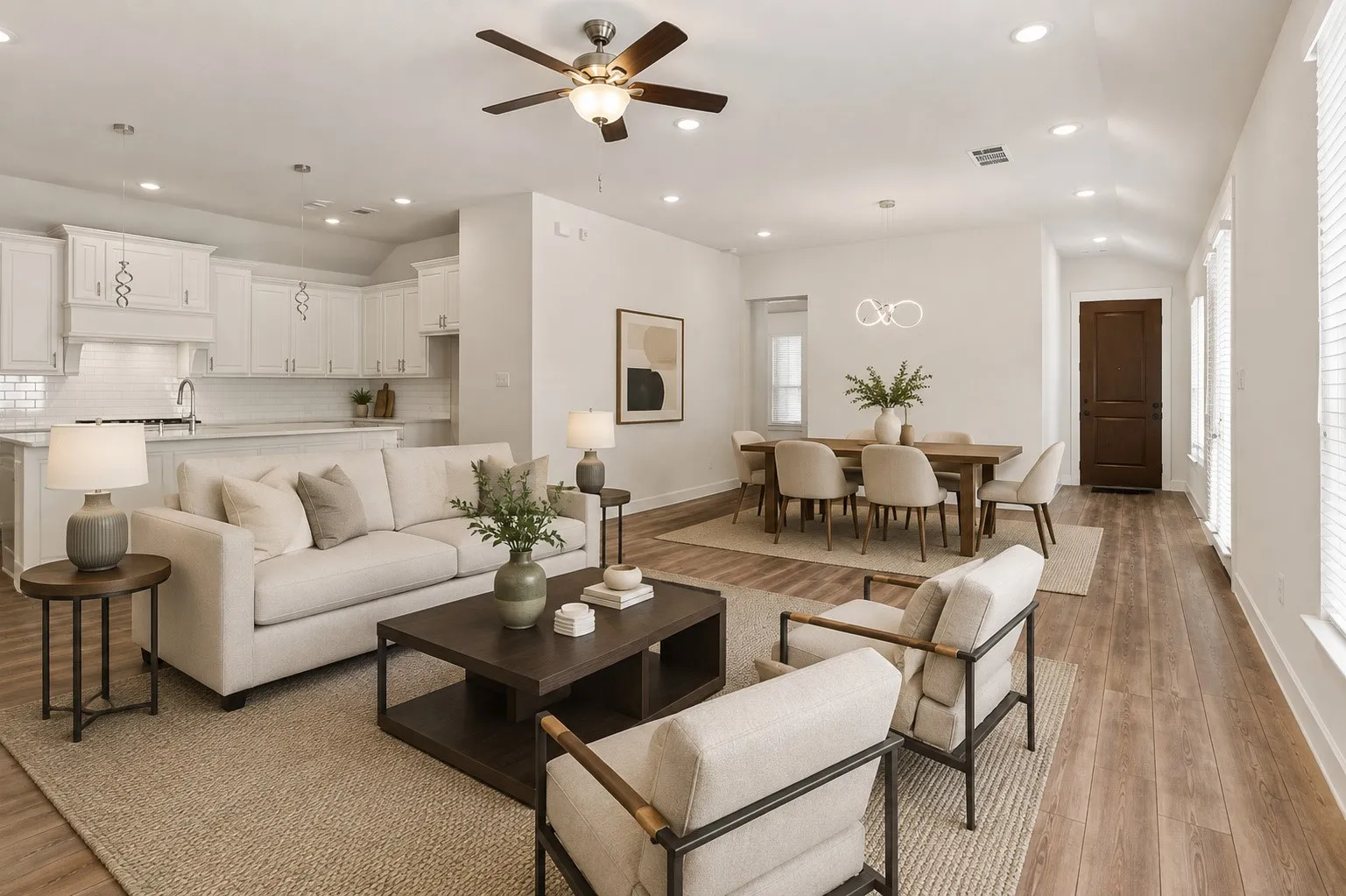 Virtual staging.