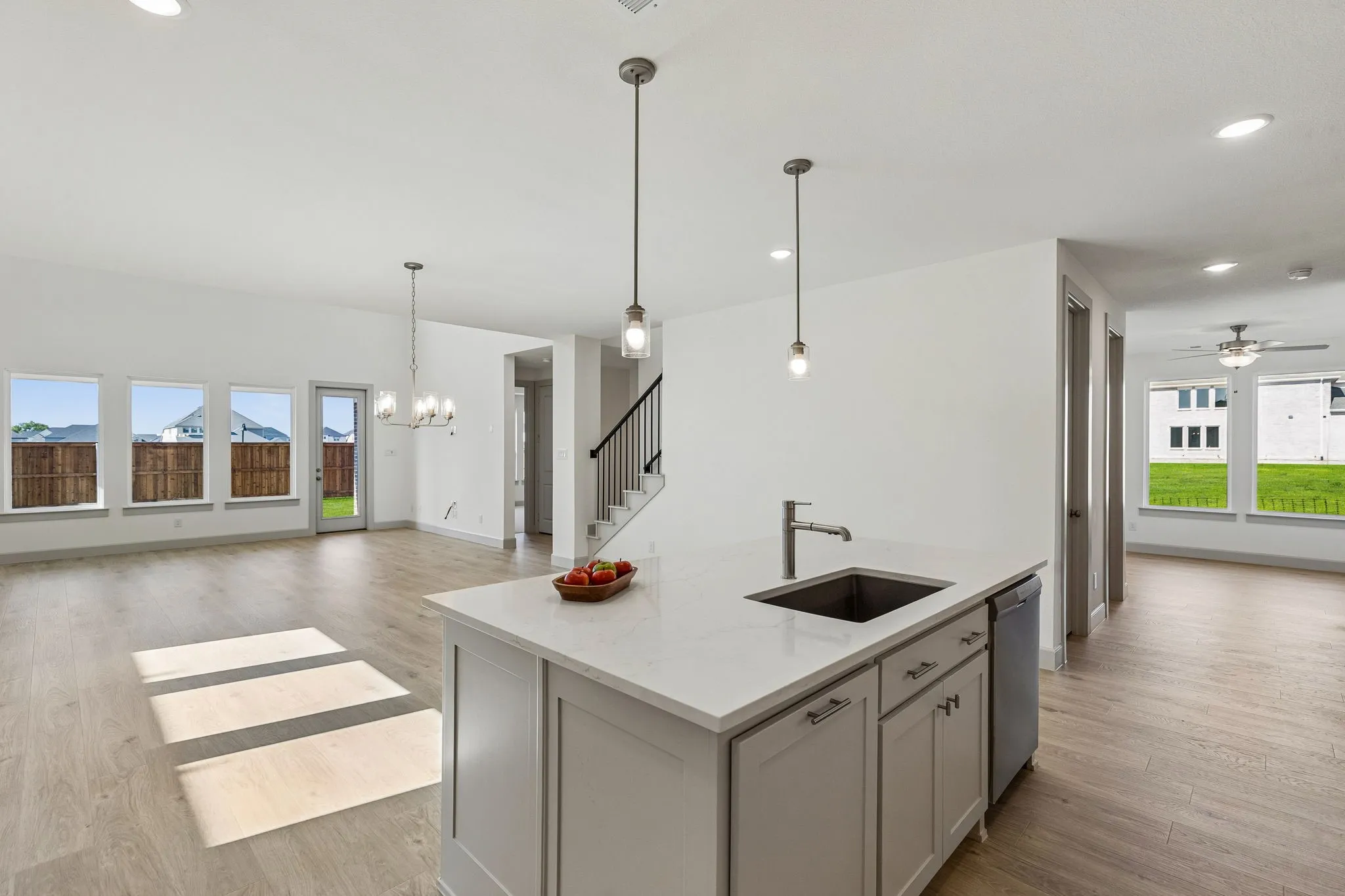 The chef in the family will never be left out of the party in this dream home!