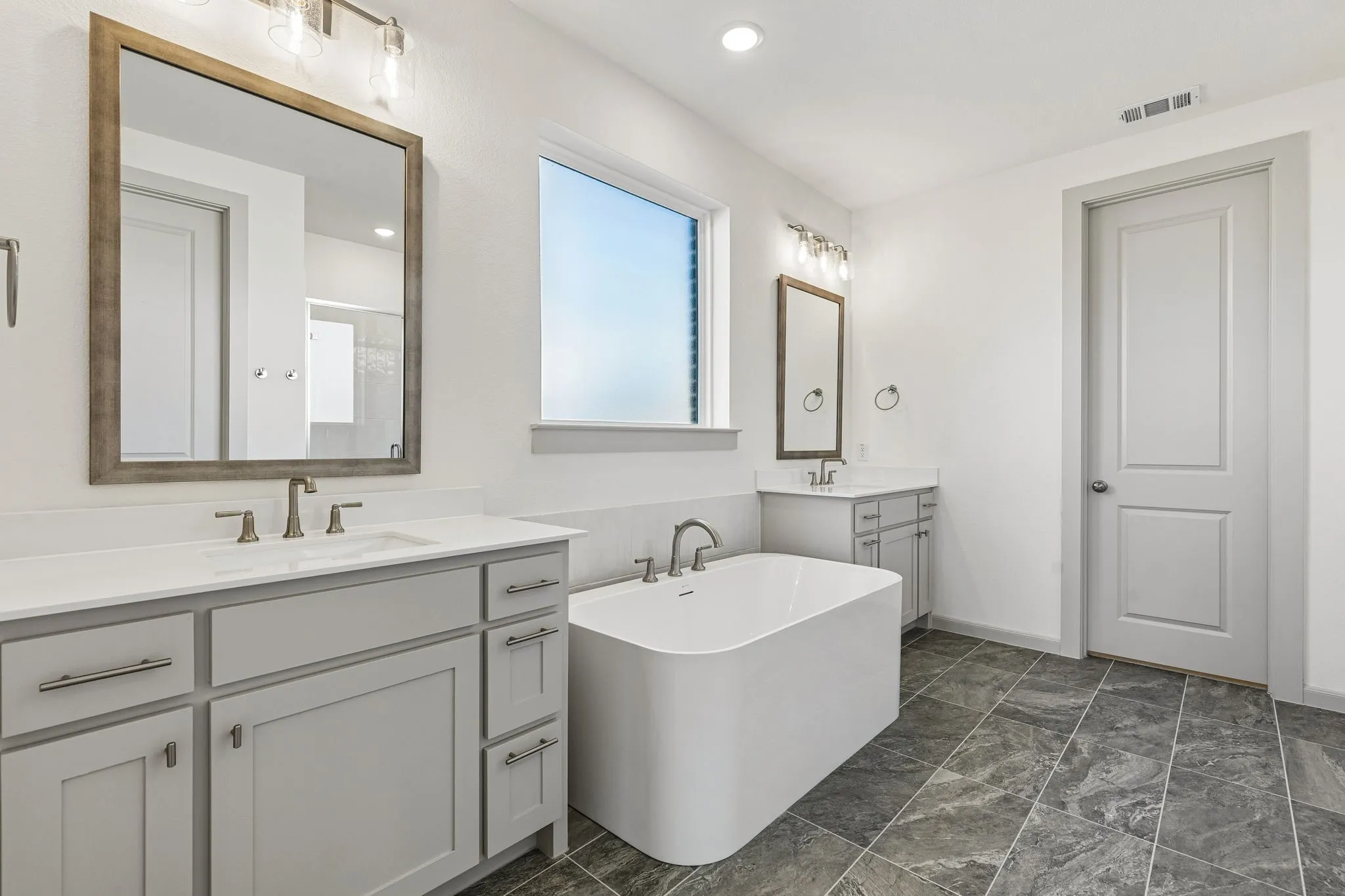 Plenty of space for two in this wonderful owner's bath.