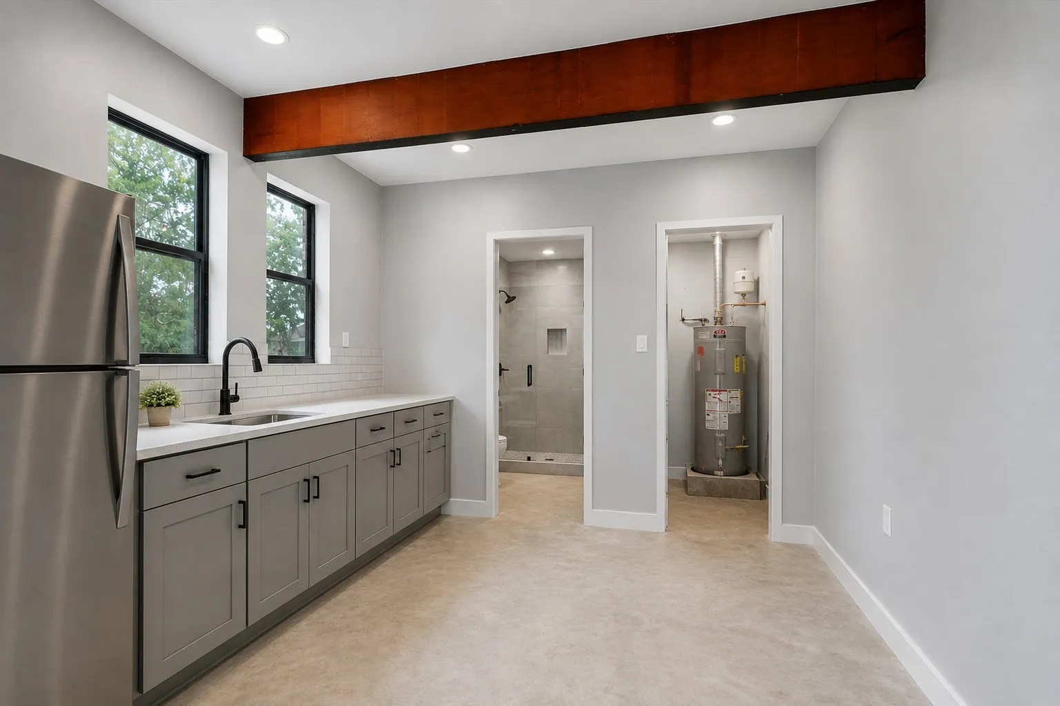 AI Visual of finished garage apartment