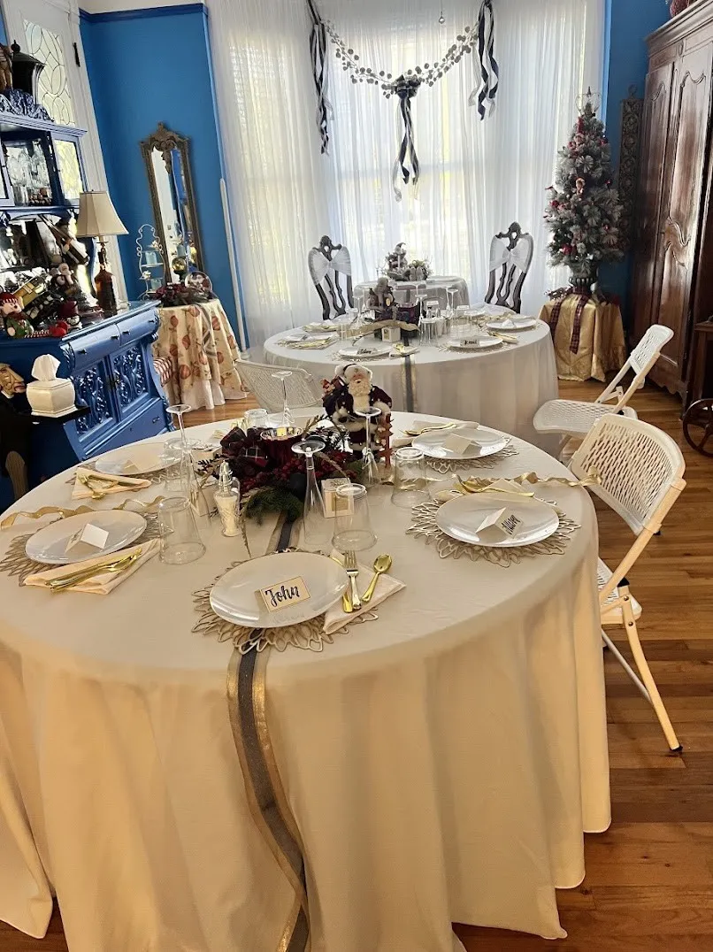 Living Room 2 set up for wedding reception