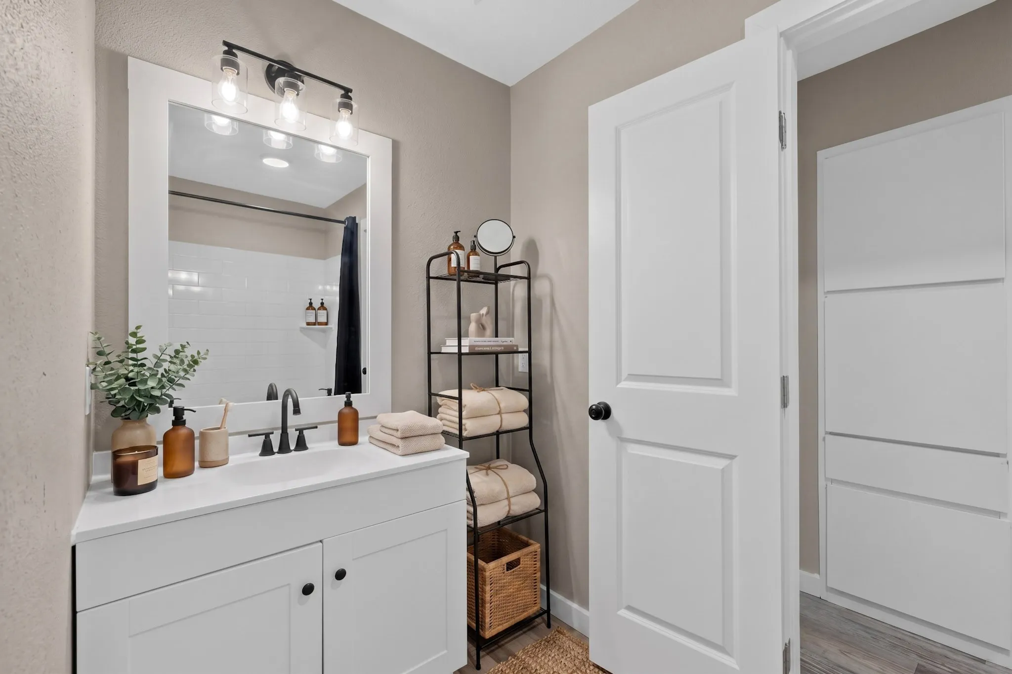 Guest Bath Virtually staged