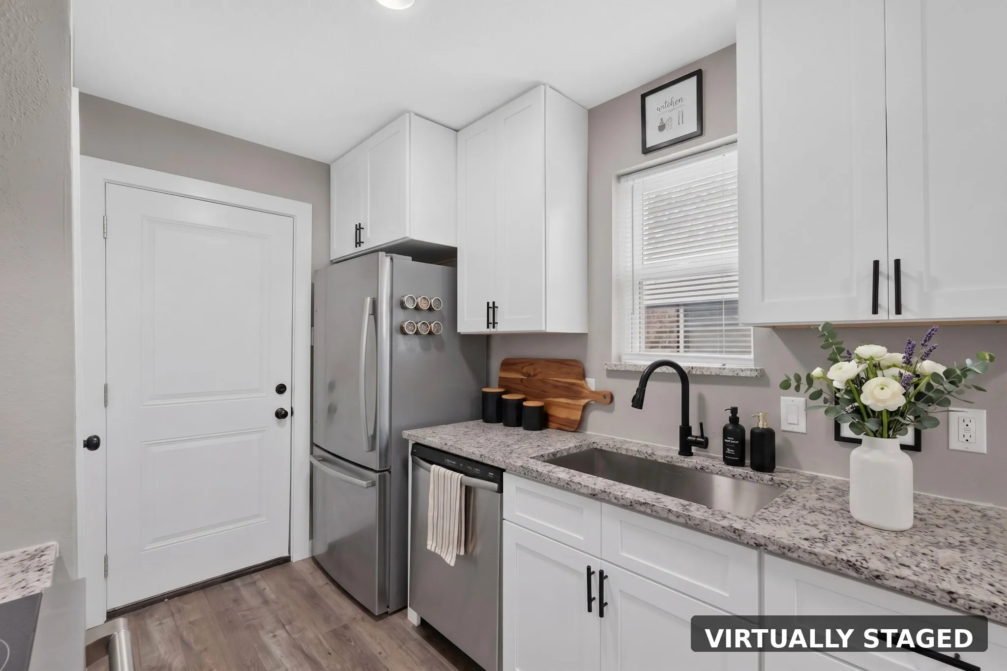 Virtually Staged Fridge Not Included