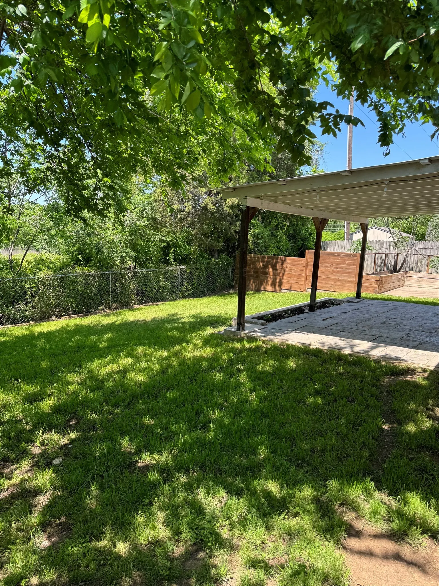 View of yard
