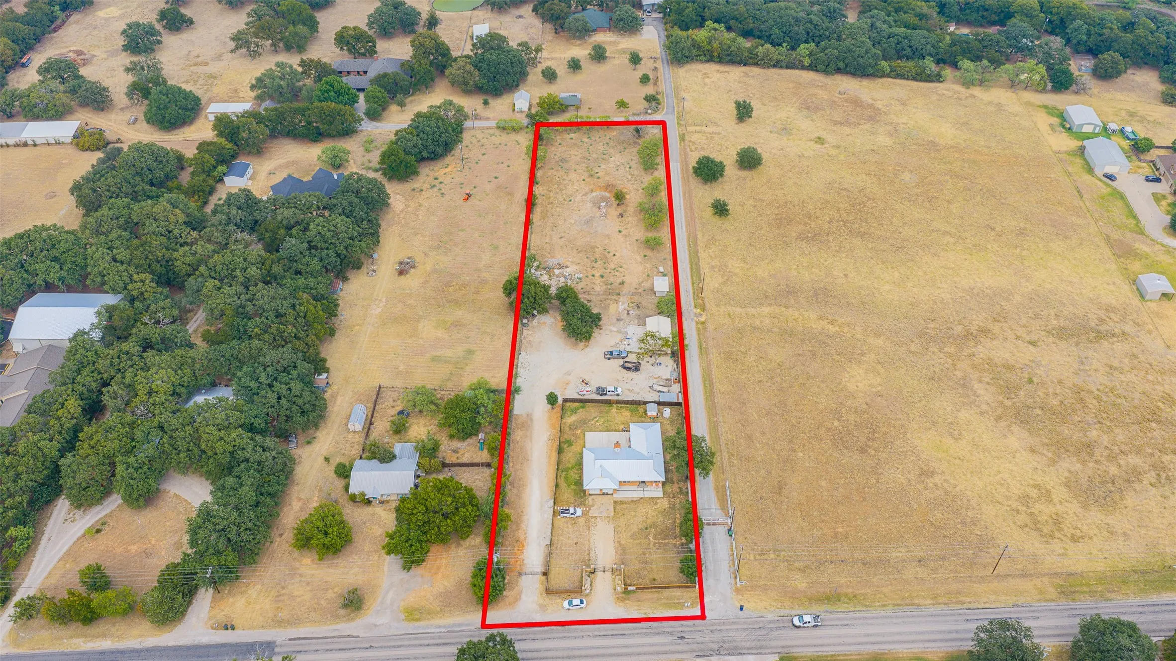 2 acre property and home just off Acton Hwy