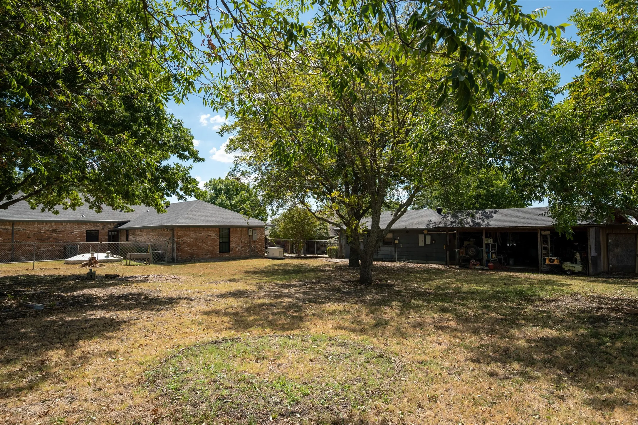back yard