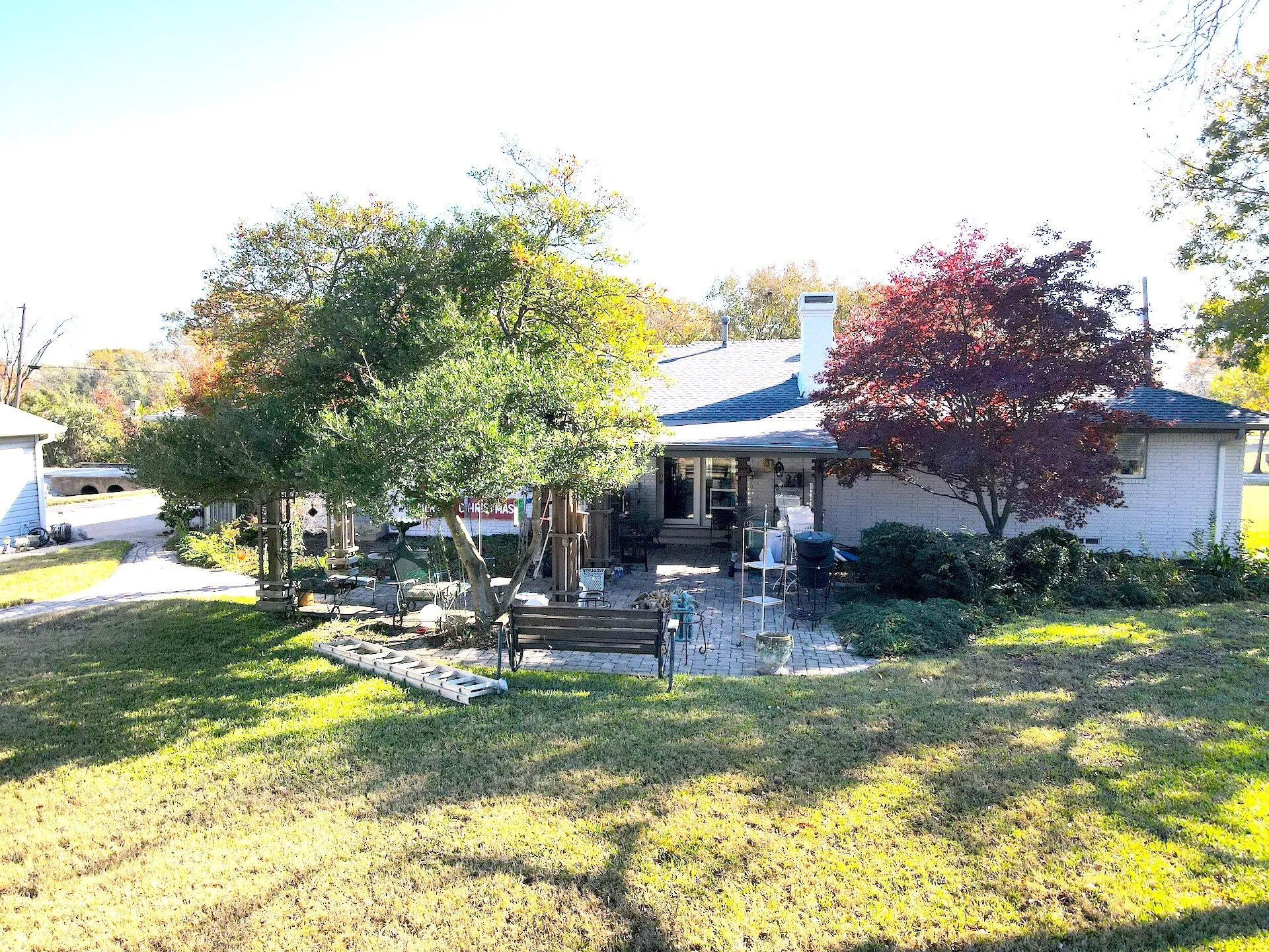 Back of the home