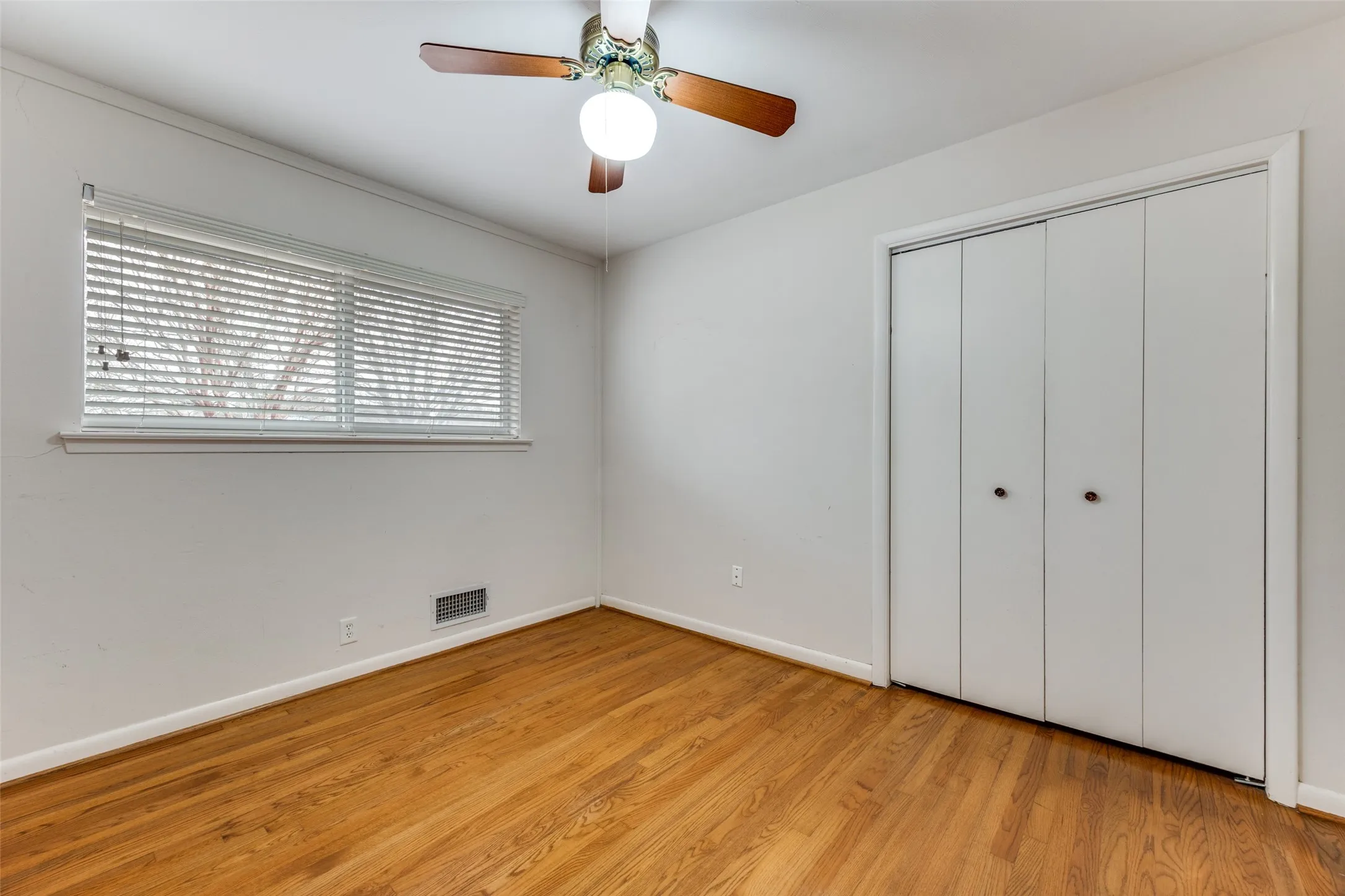 Original Hardwood flooring. 2nd Bedroom