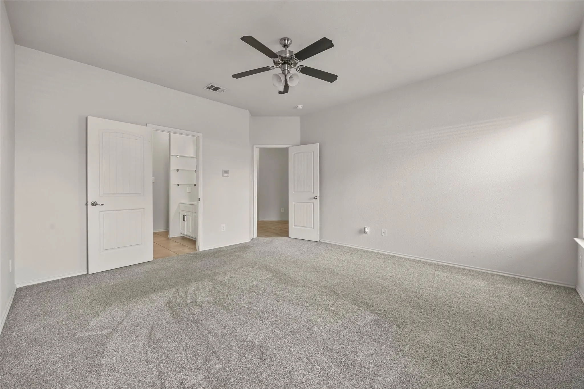 Primary bedroom with ensuite bath