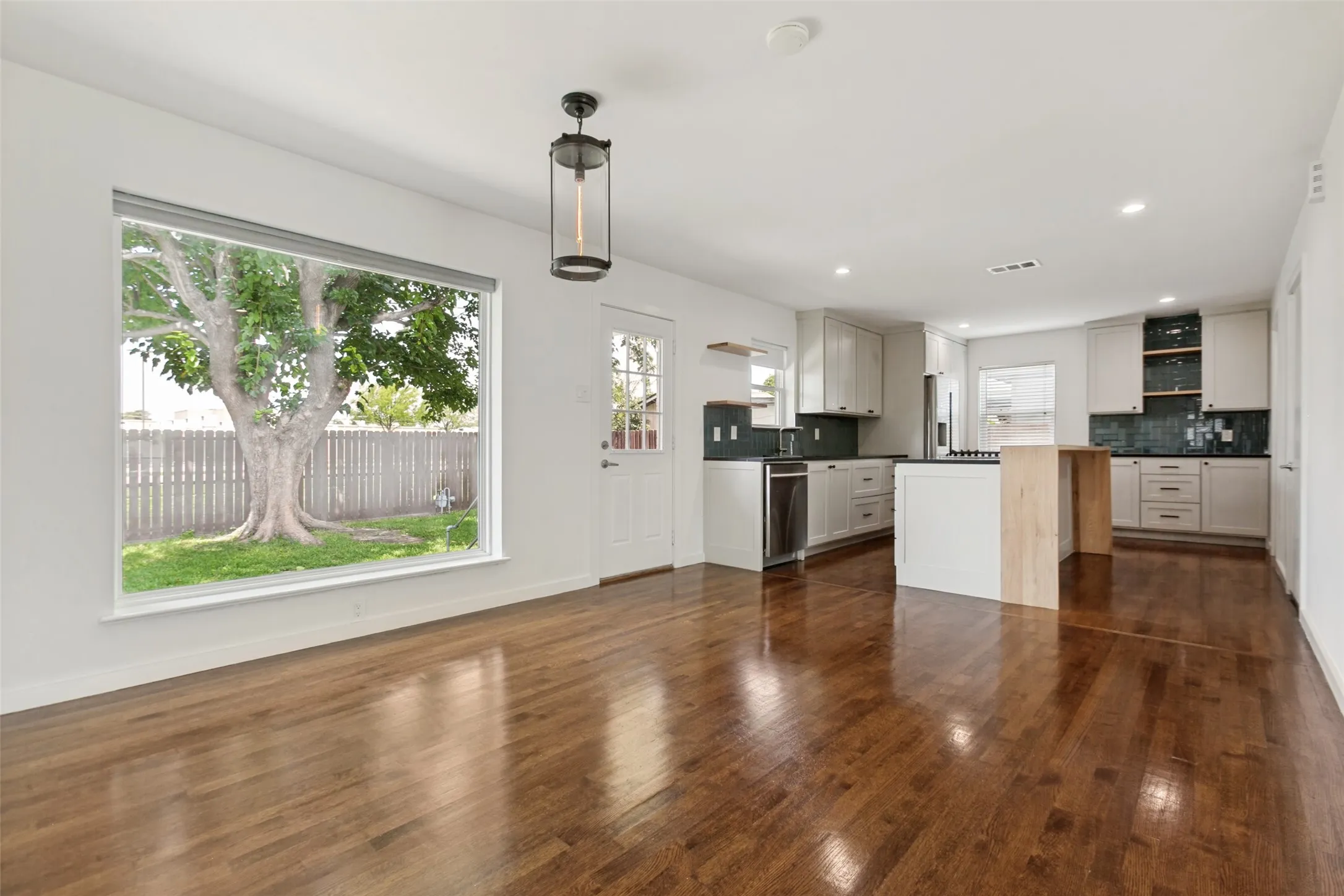 Dining Area with views of the backyard