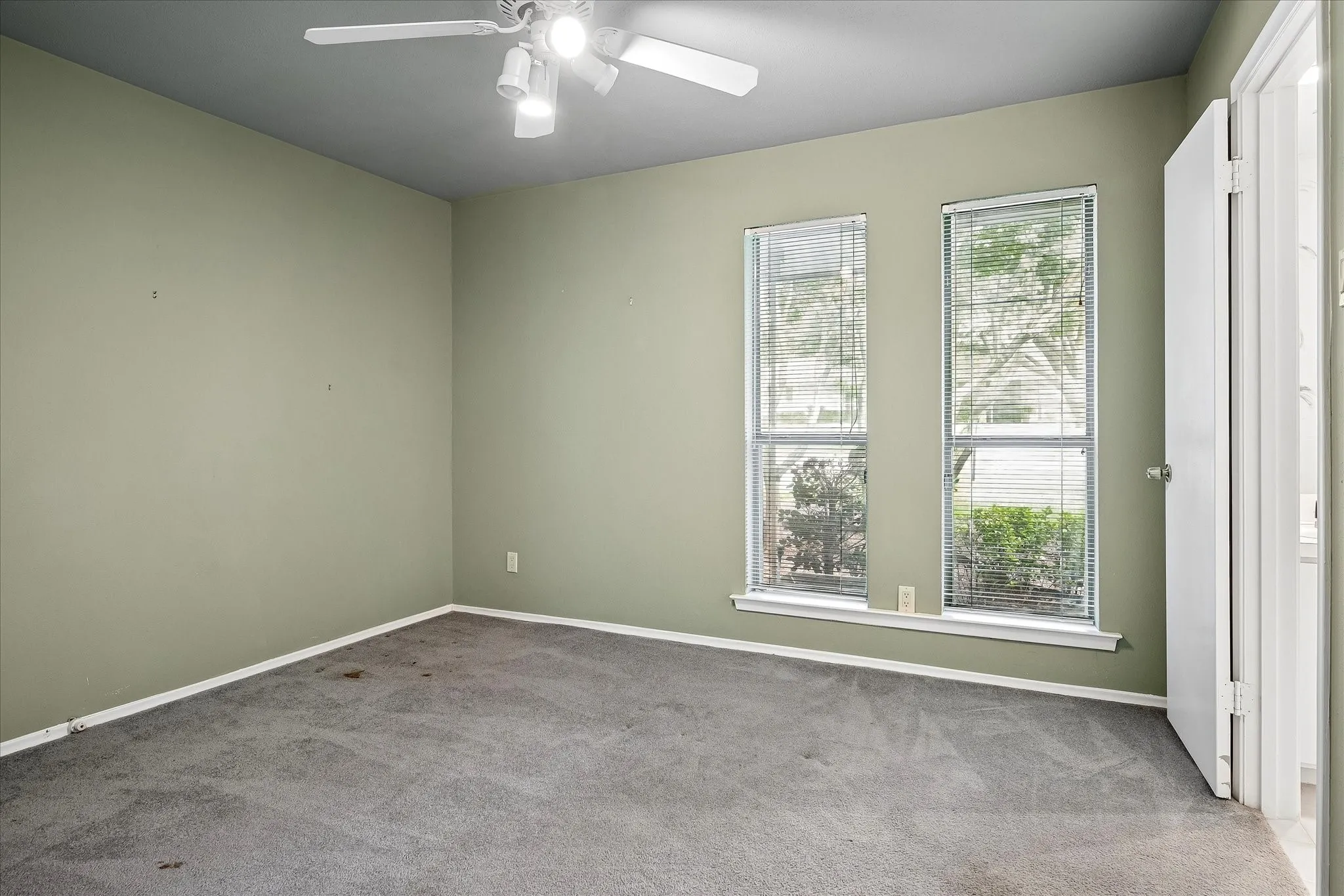 Bedroom shares a convenient Jack-and-Jill bathroom with the adjoining bedroom.