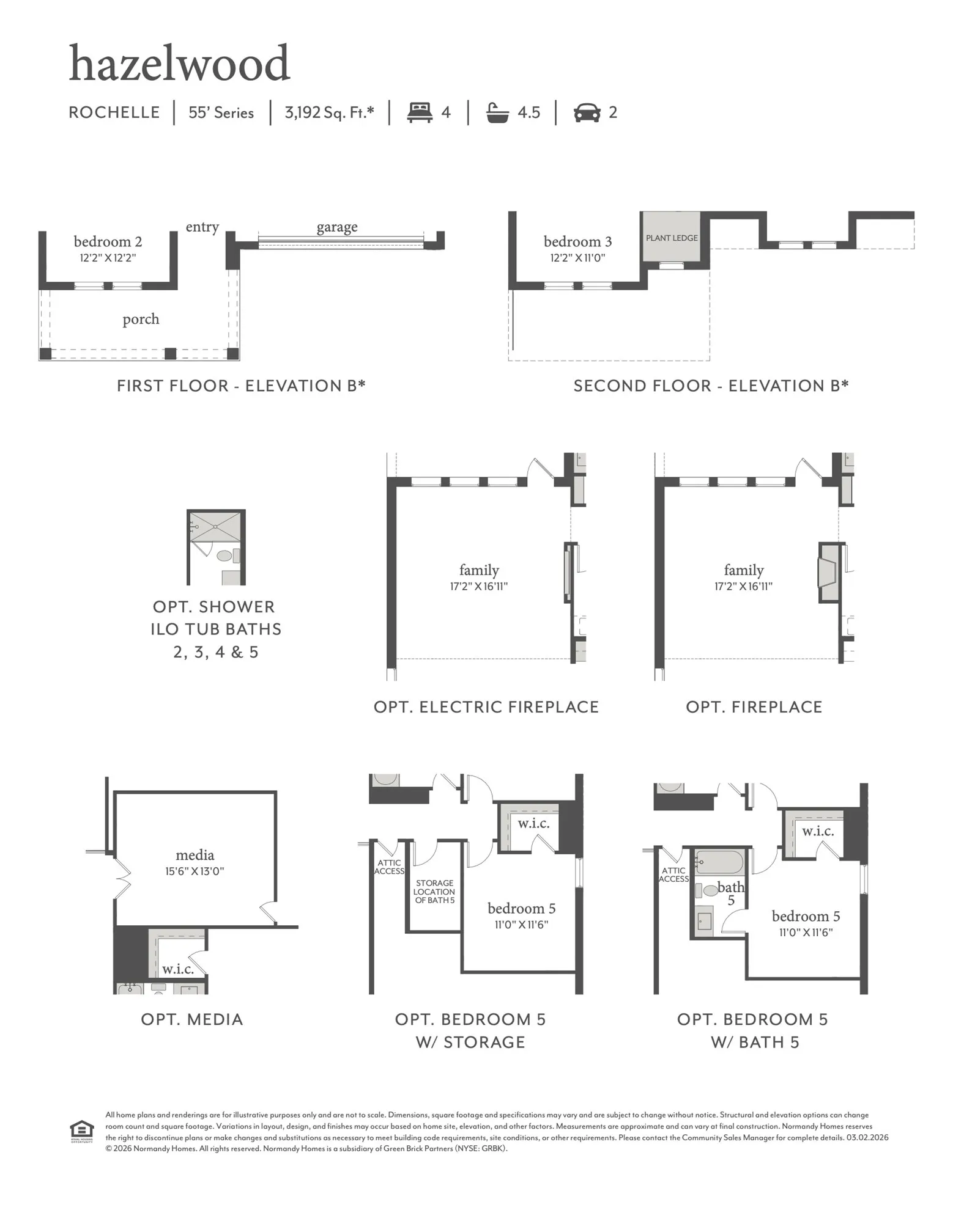 This dream home features elevation A, optional media room plus so much more!