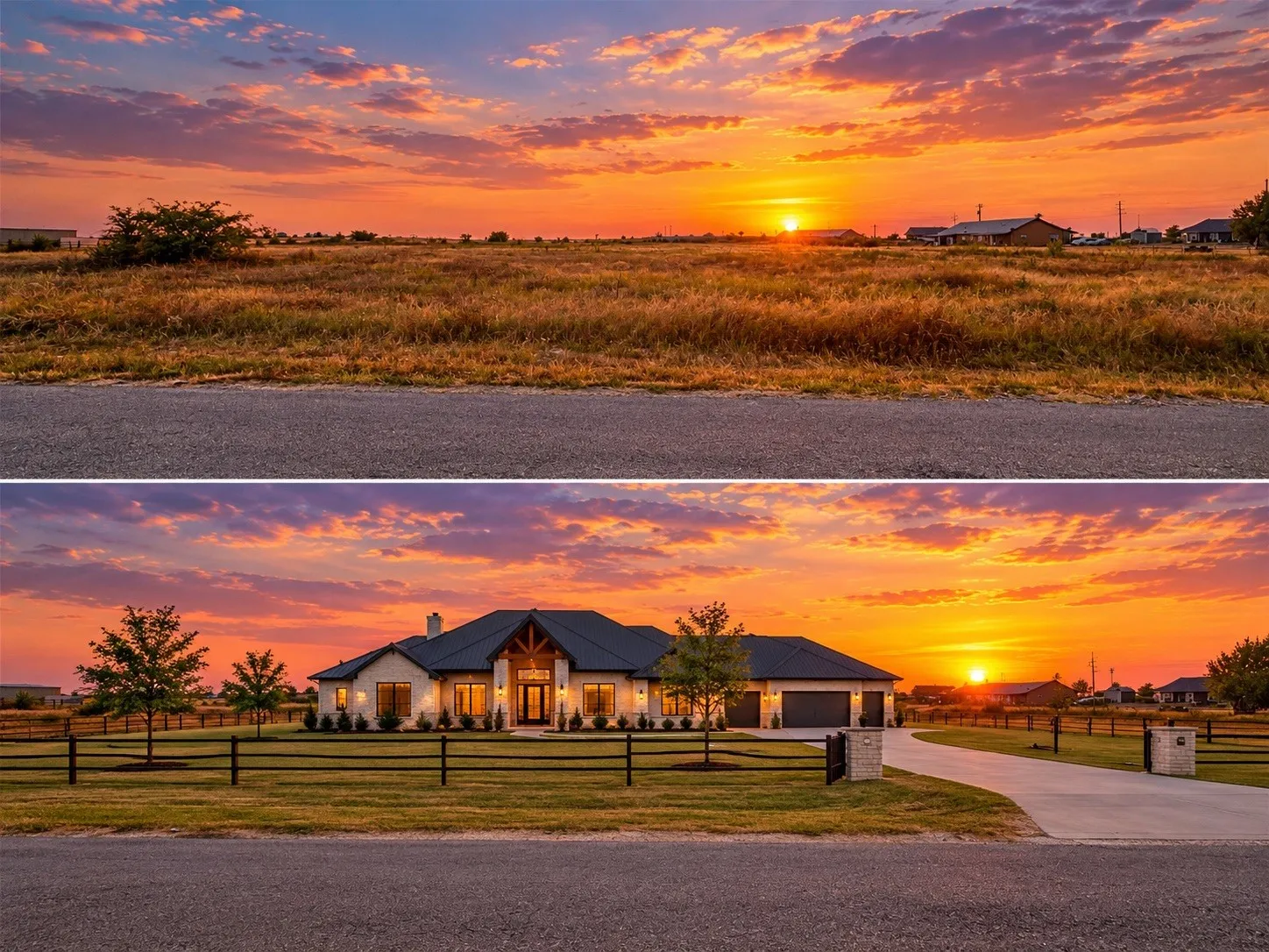 Virtual image showing a home that could be built here.