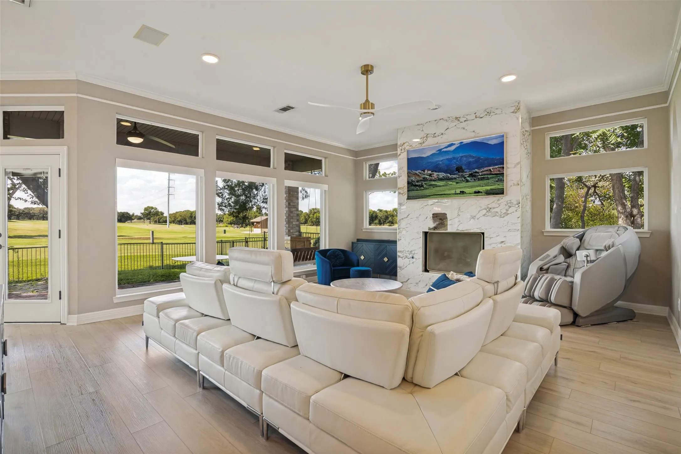Open floor plan