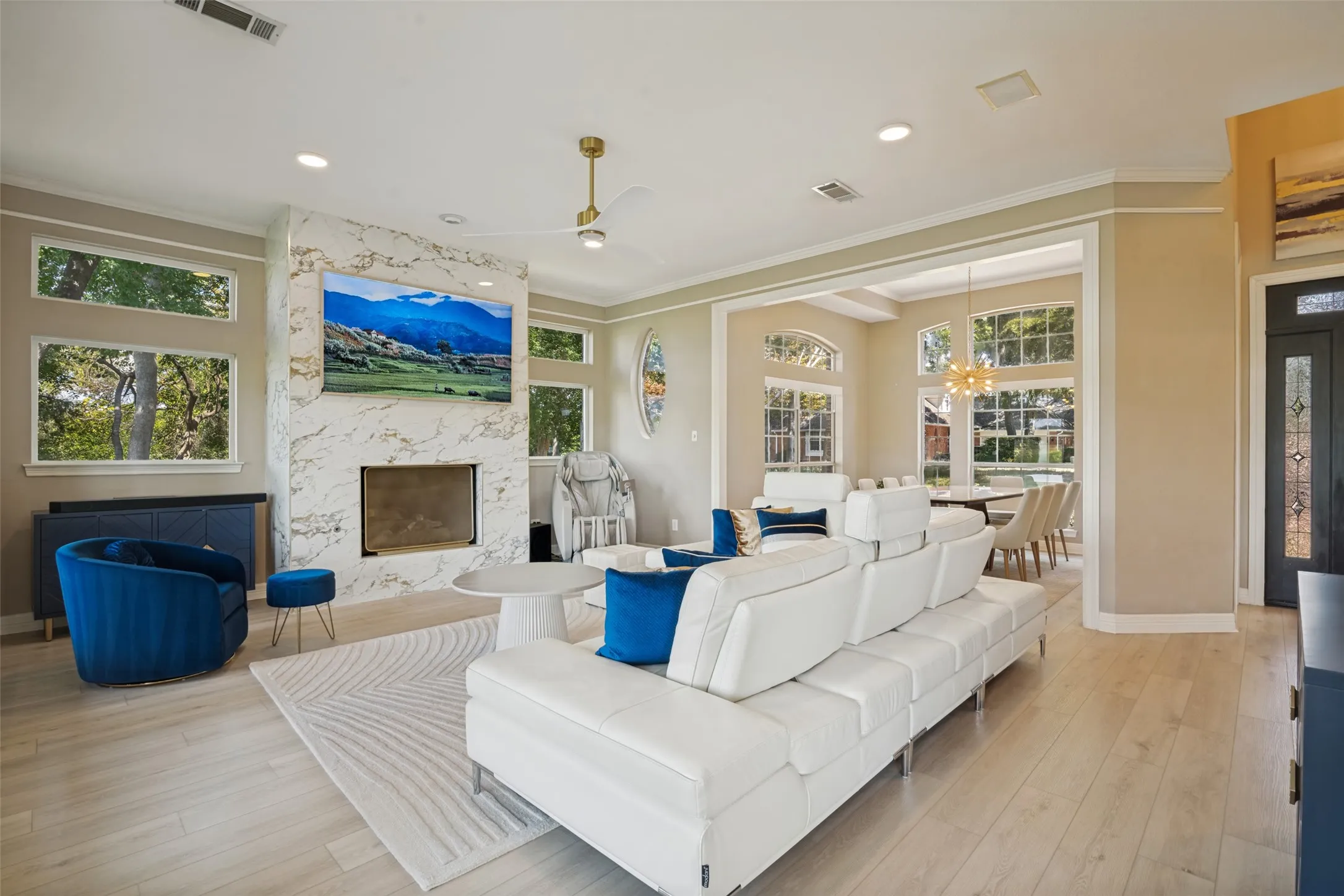 Open floorplan