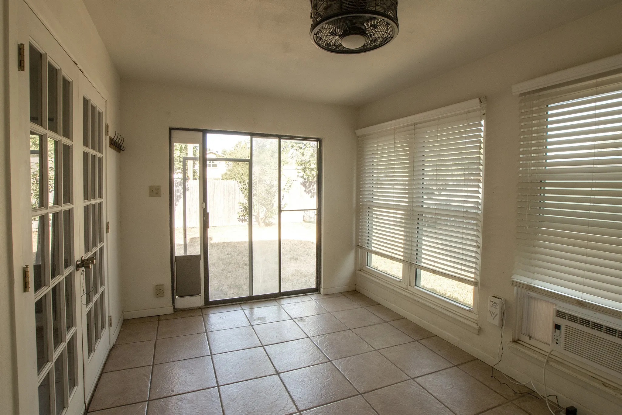 Bonus are has french doors, and access to he patio and backyard