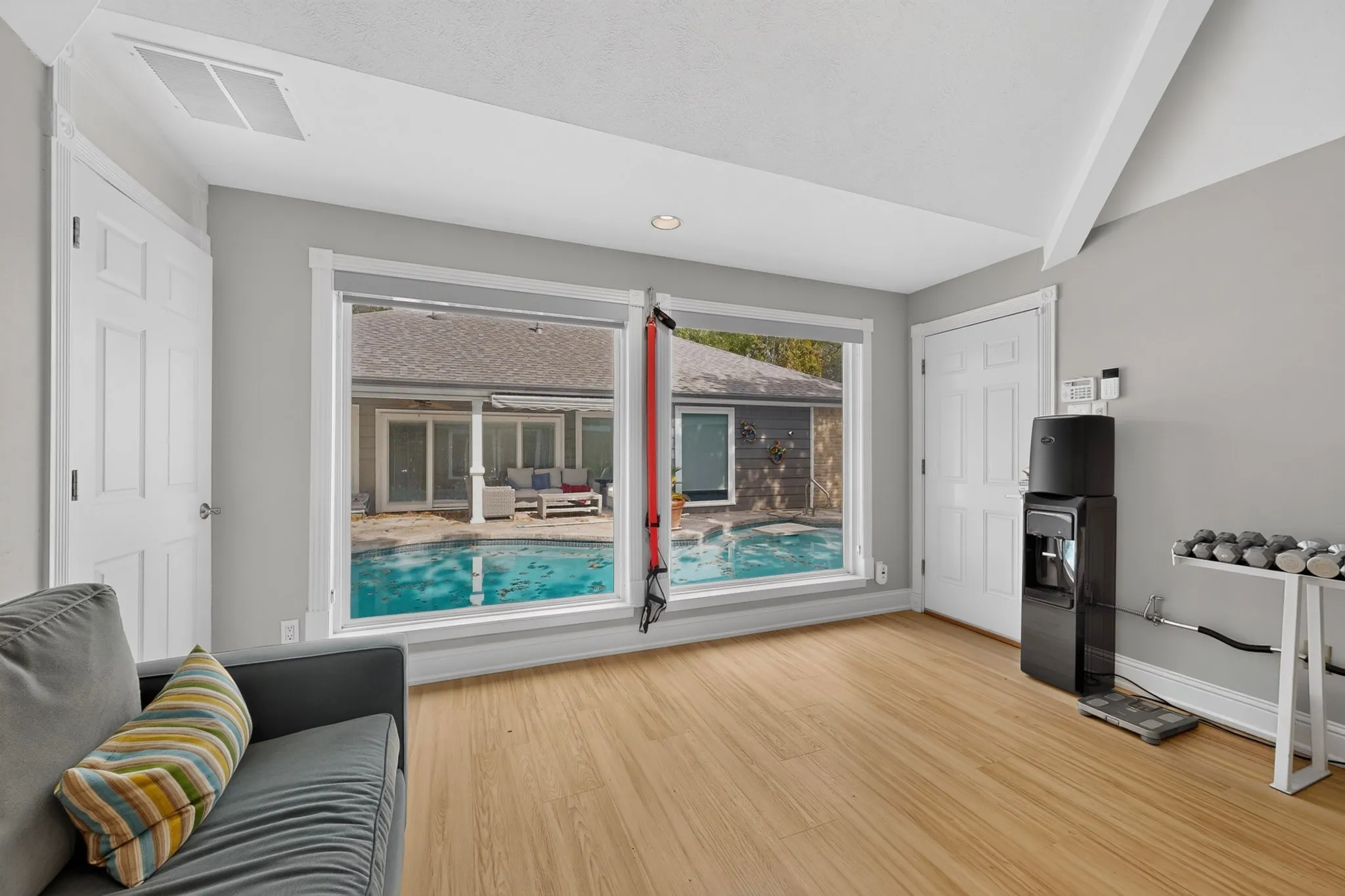 Gym or 2nd Living Area