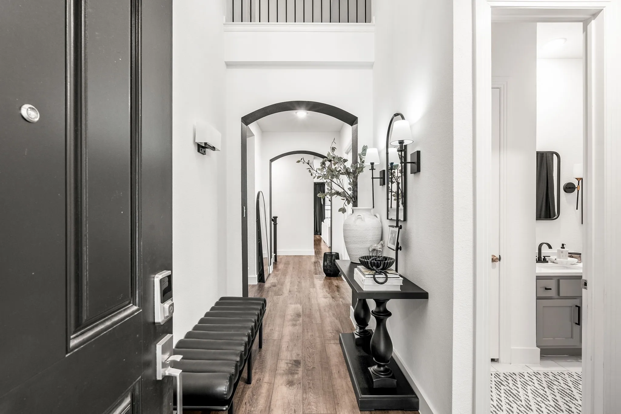 Striking views as you enter the home.