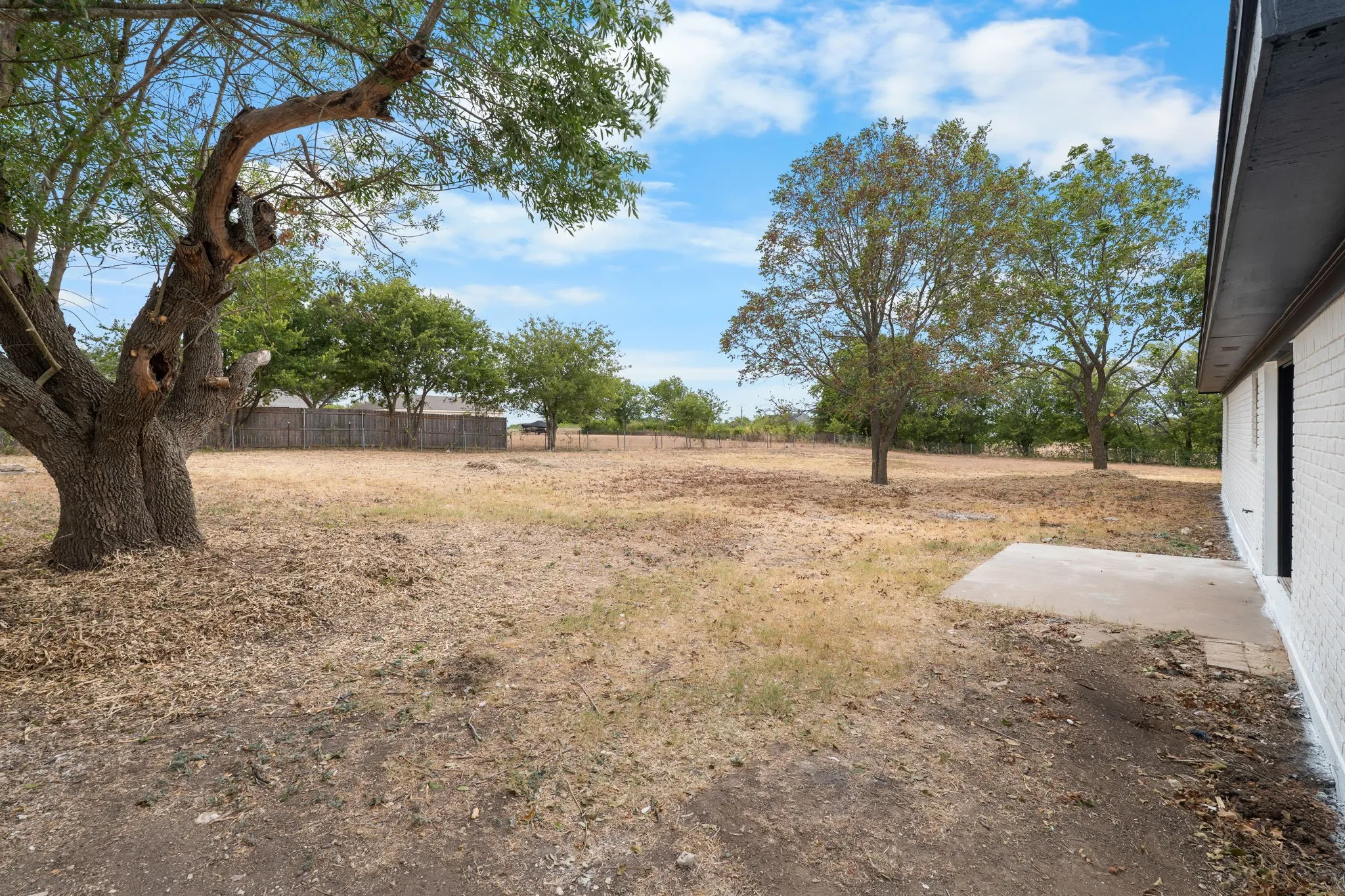 REAR OF HOME