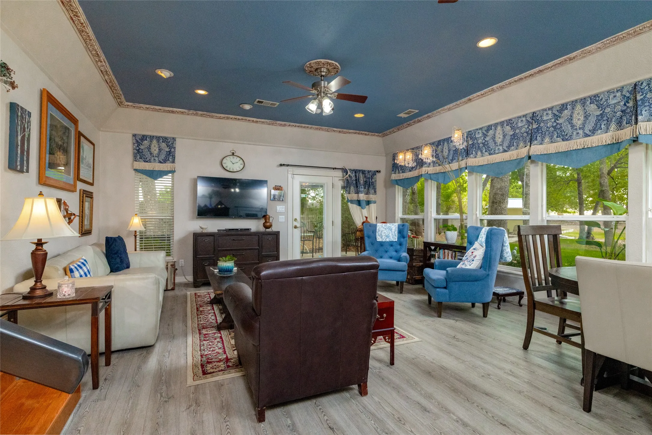 A comfy corner for the whole family to gather and unwind.
