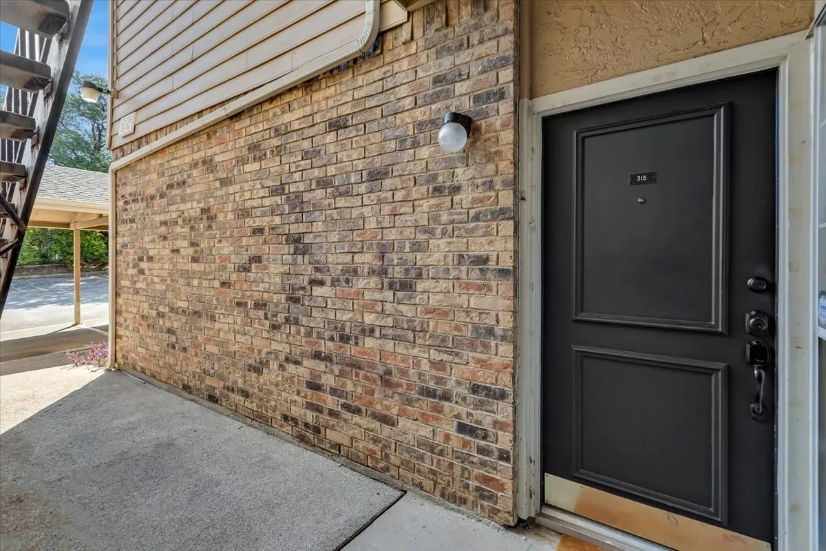 Front door of condo