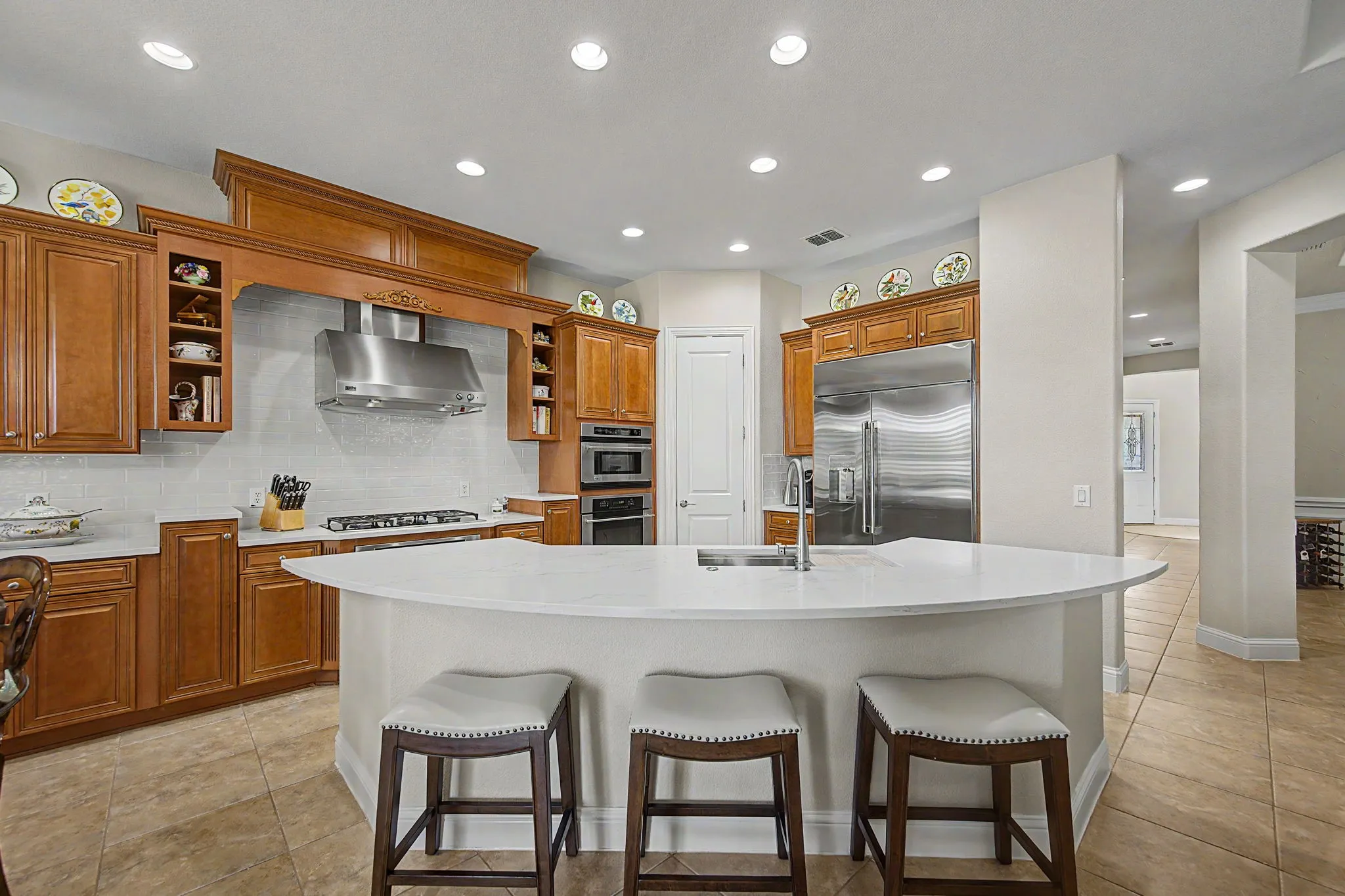 New quartz countertops